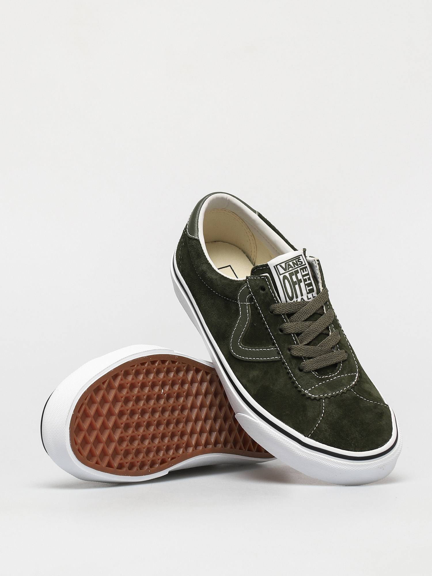 Vans Vans Sport Cipők (pig suede olive/true white)