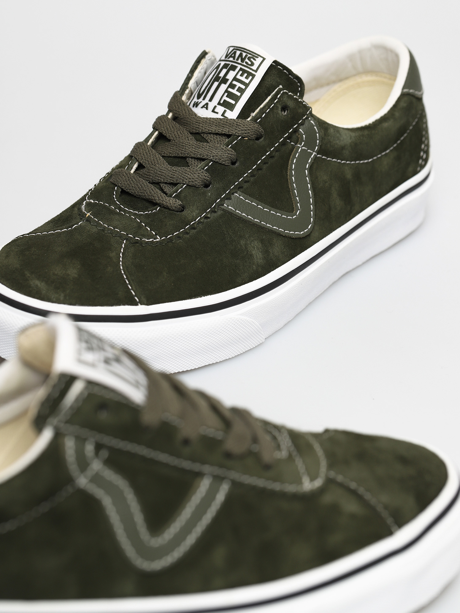 Vans Vans Sport Cipők (pig suede olive/true white)