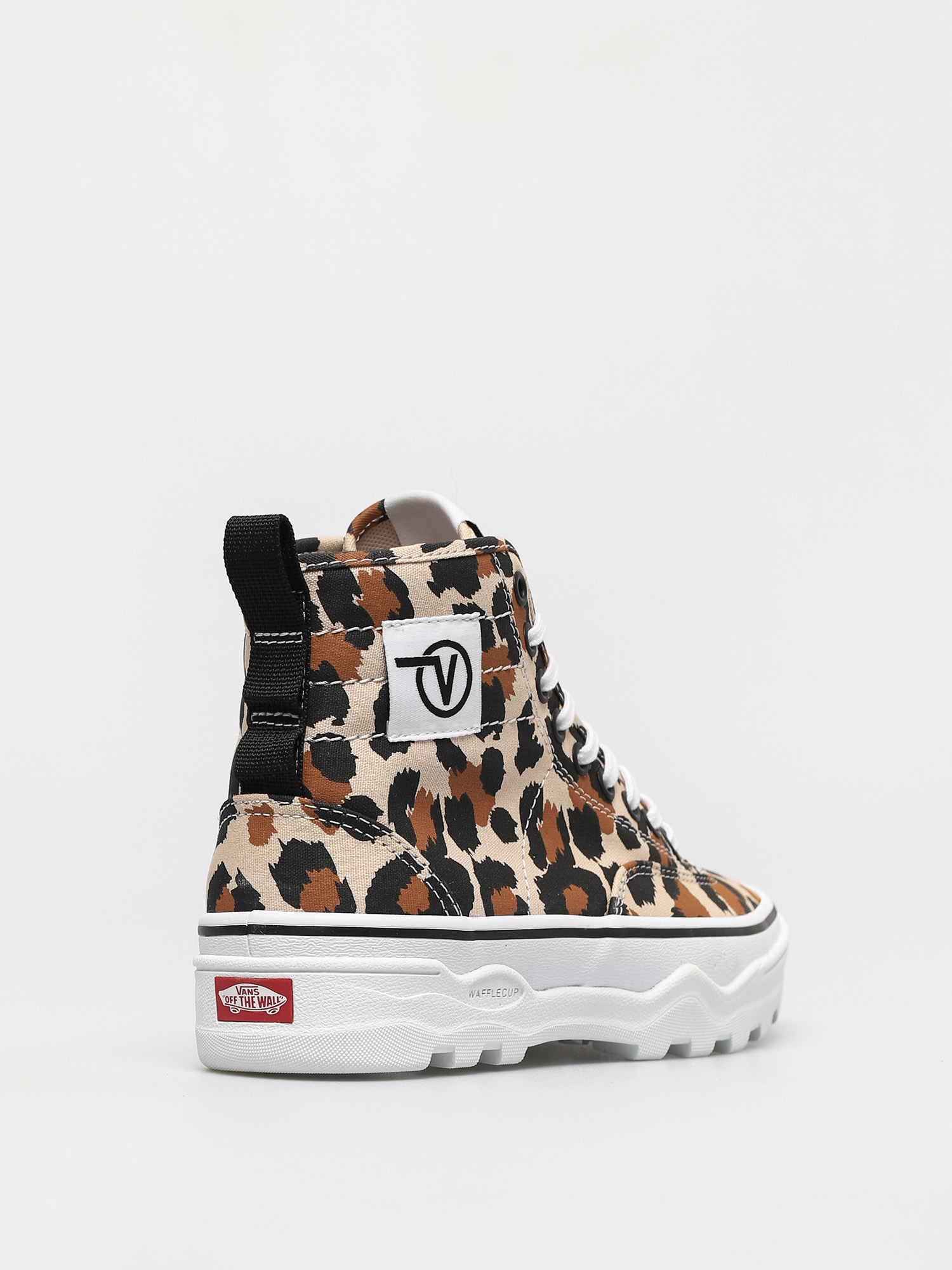 Vans Sentry Wc Cipők (leopard shifting sand/true white)