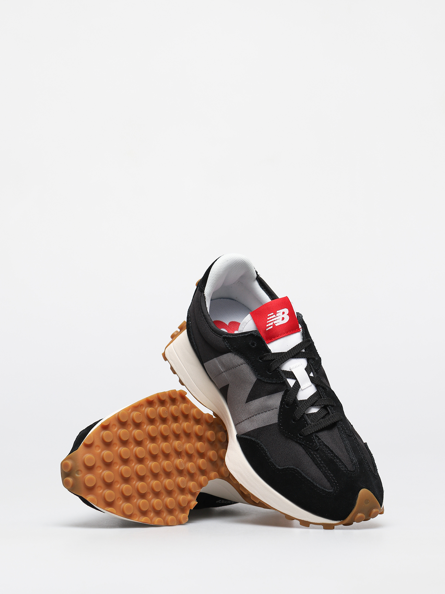 New Balance 327 Cipők (black/caslerock)