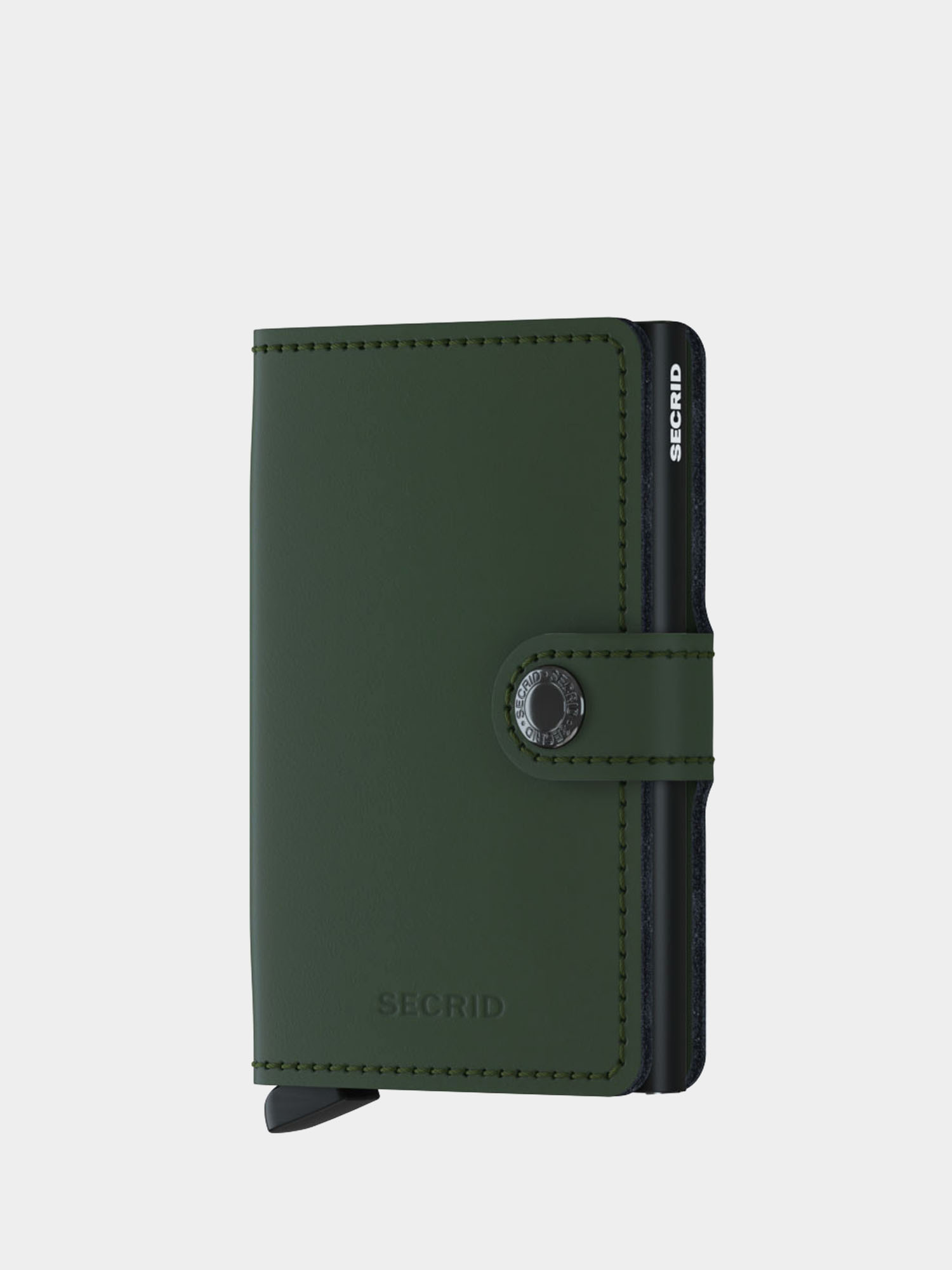 Secrid Miniwallet Pu00e9nztu00e1rca (matte green/black)