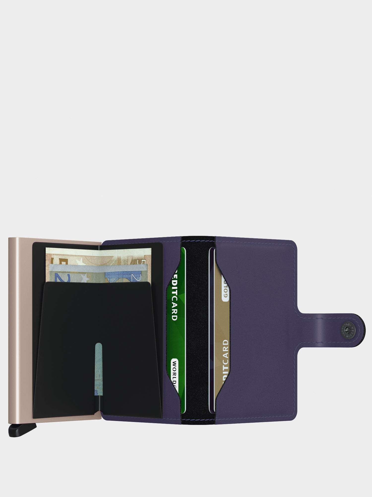 Secrid Miniwallet Pénztárca (matte purple/rose)