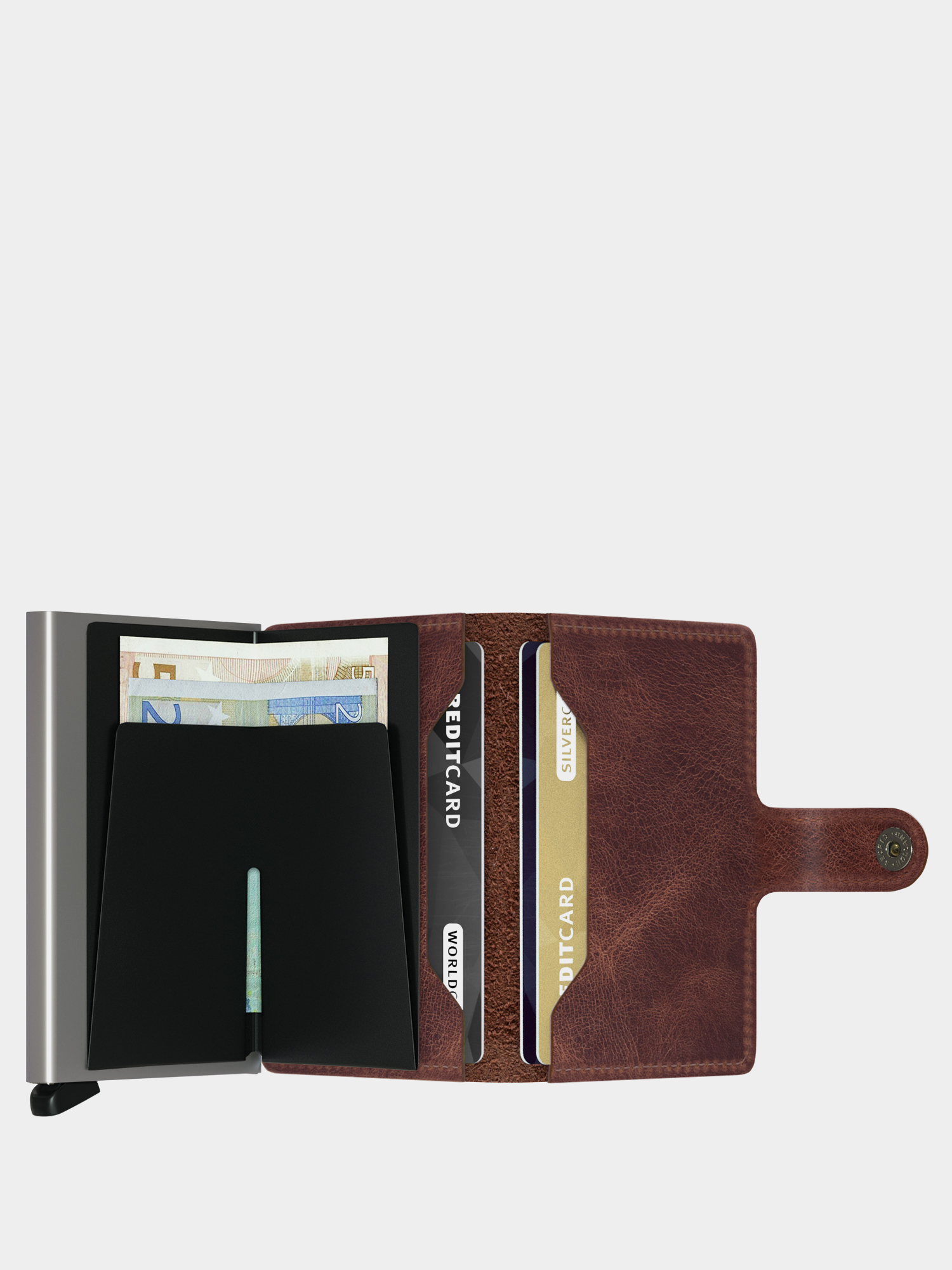 Secrid Miniwallet Pénztárca (vintage brown)