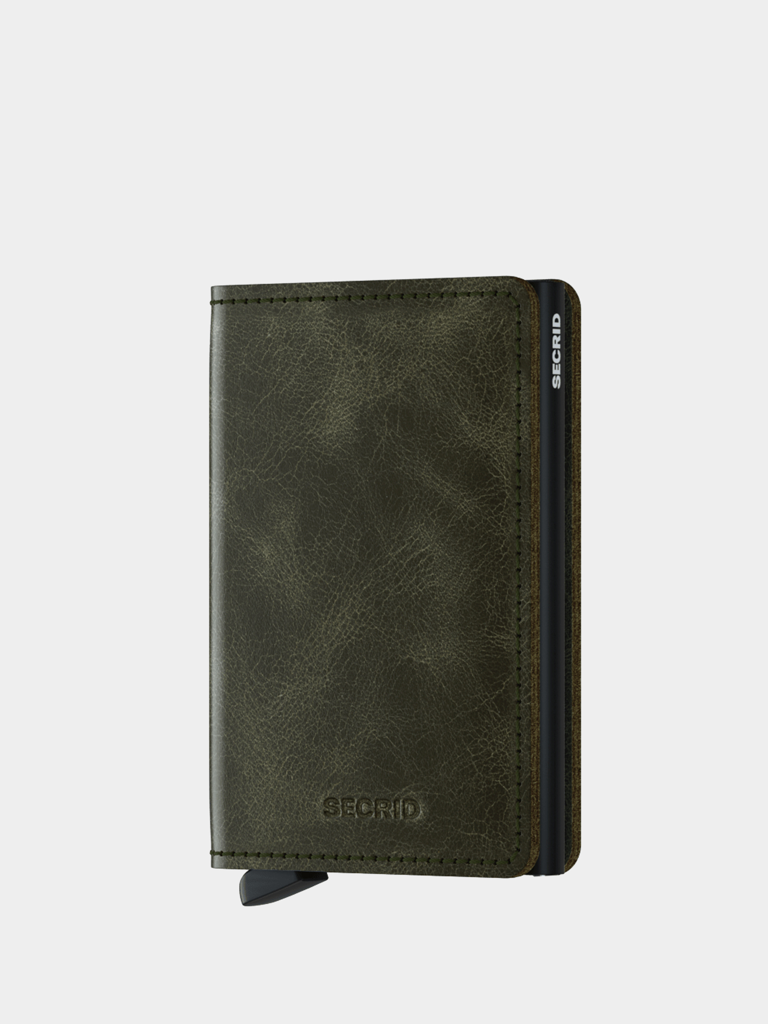 Secrid Slimwallet Pénztárca (vintage olive/black)