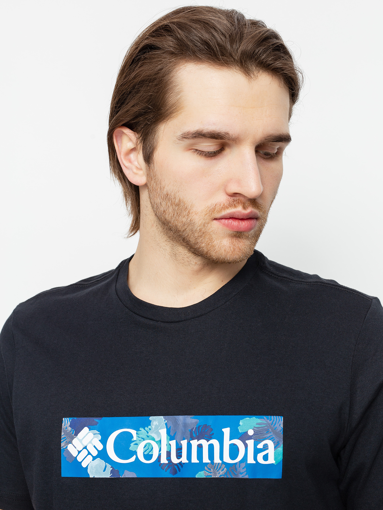 Columbia Rapid Ridge Ujjatlan felső (black/white framed floral)