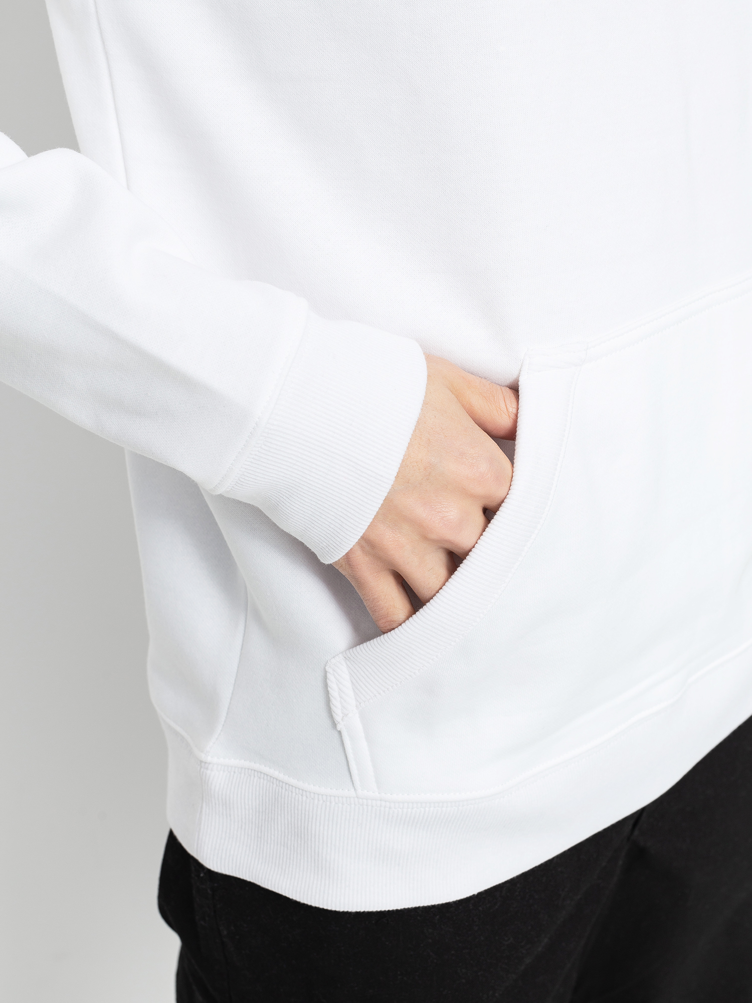 Columbia CSC Basic Logo II HD Kapucnis pulóver (white block print)