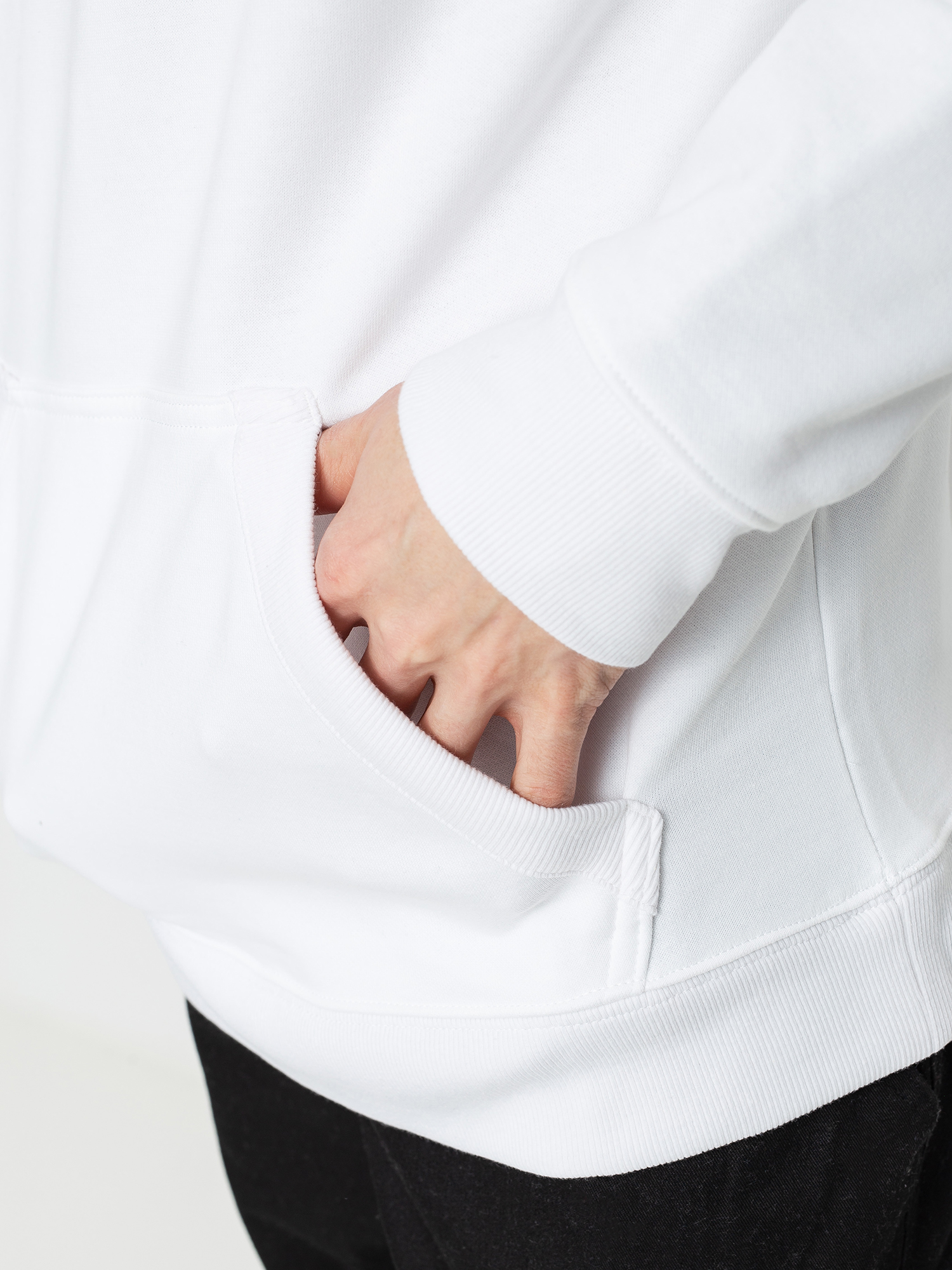 Columbia CSC Basic Logo II HD Kapucnis pulóver (white block print)