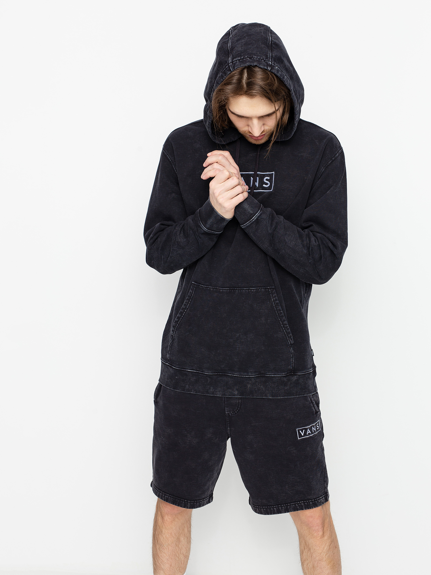 Vans Easy Wash HD Kapucnis pulóver (black)