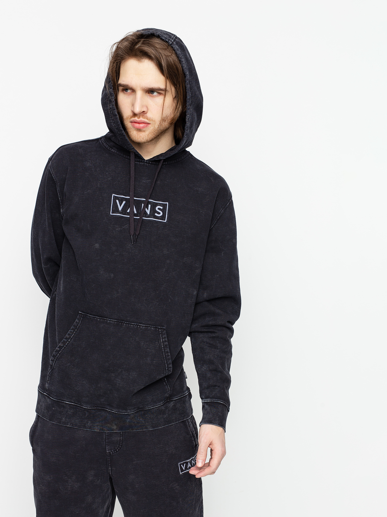 Vans Easy Wash HD Kapucnis pulóver (black)