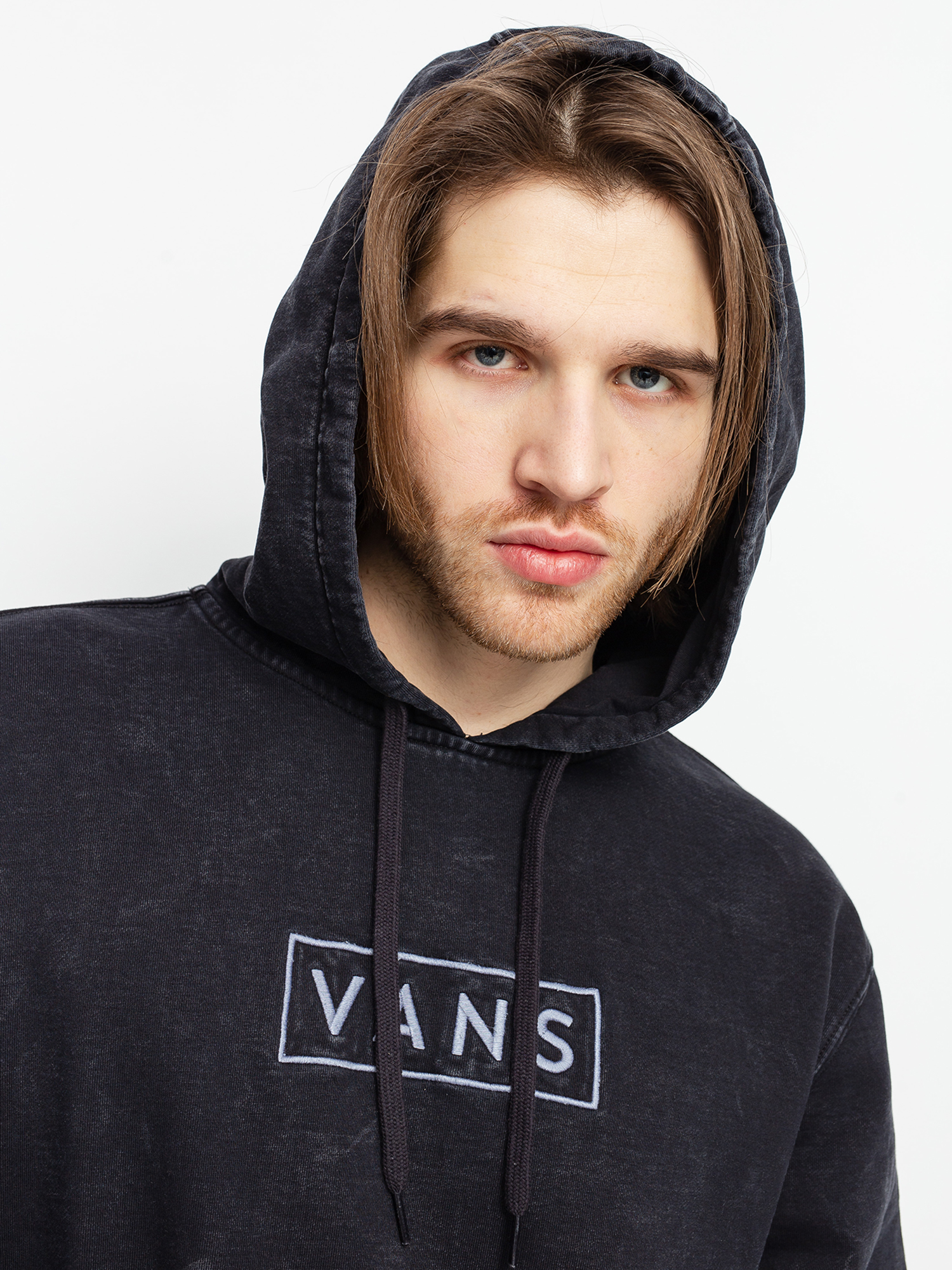 Vans Easy Wash HD Kapucnis pulóver (black)