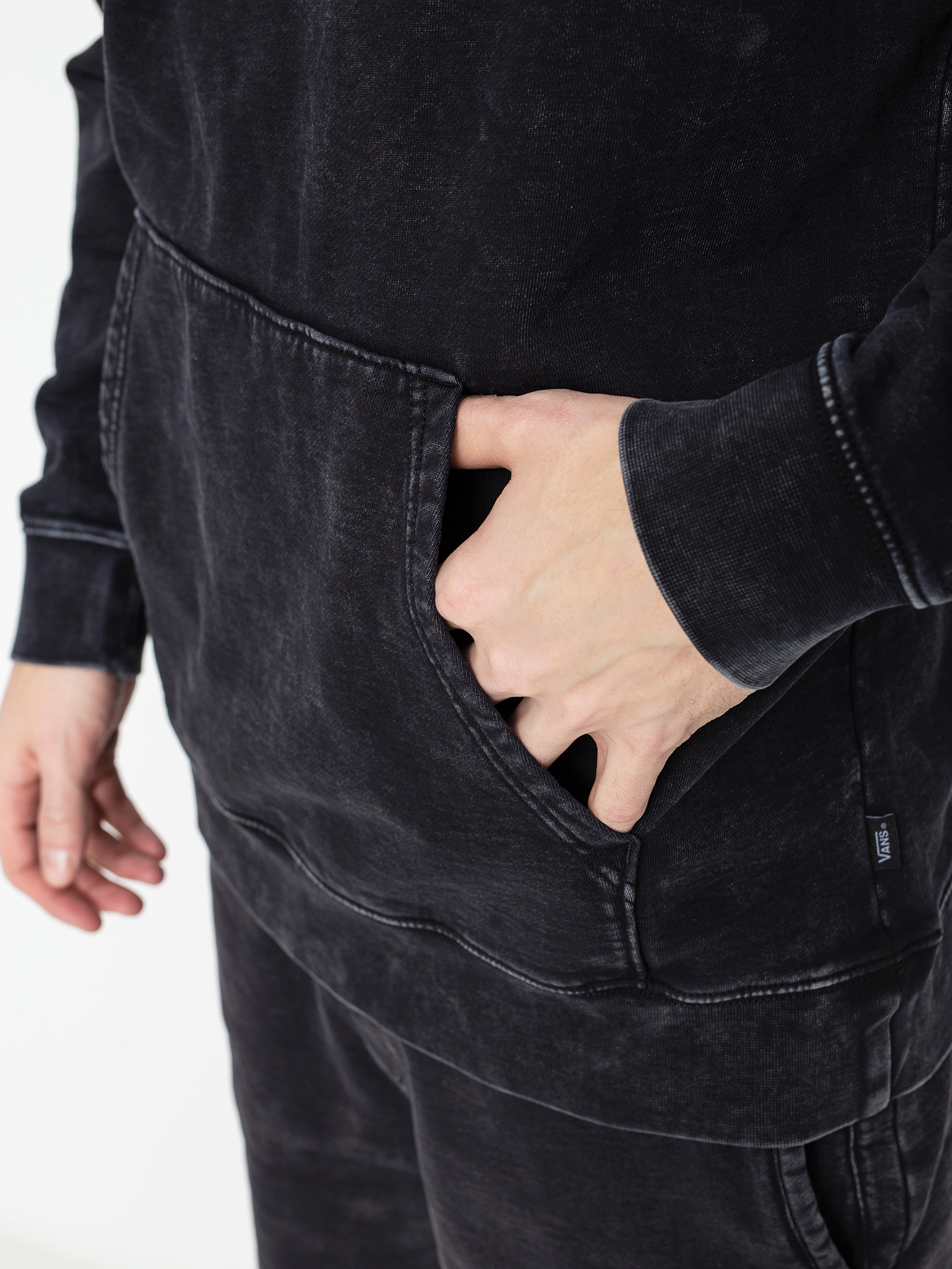 Vans Easy Wash HD Kapucnis pulóver (black)