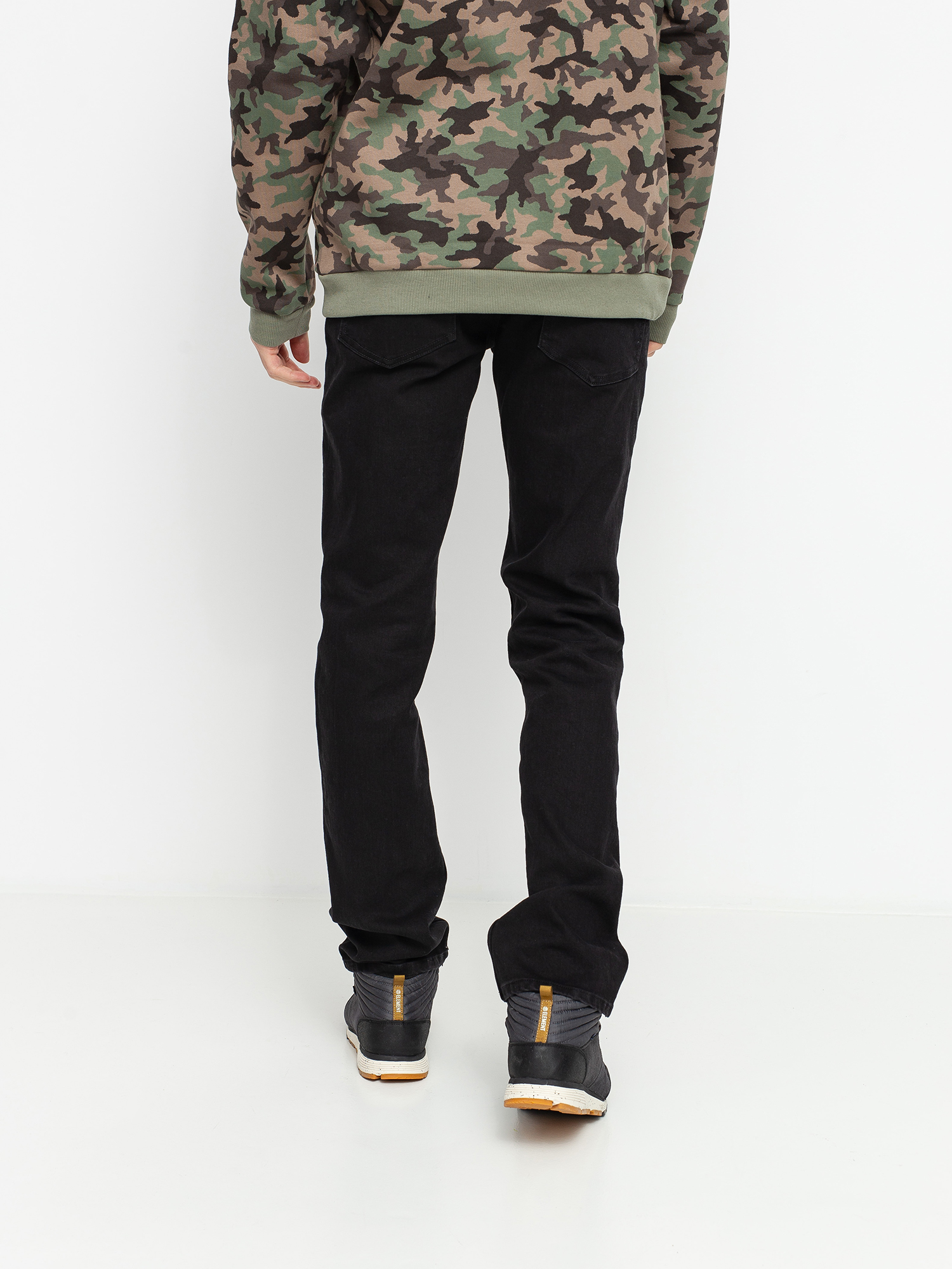 Volcom Solver Denim Kisnadrág (black out)