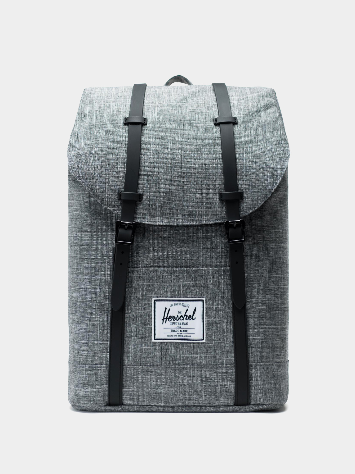 raven crosshatch herschel backpack