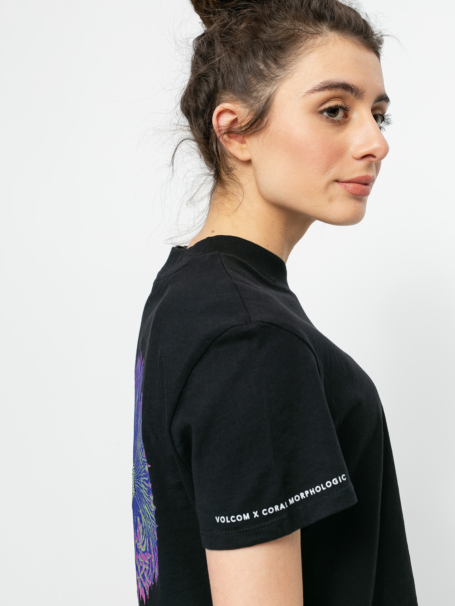 Volcom Coral Morph Wmn Ujjatlan felső (black)