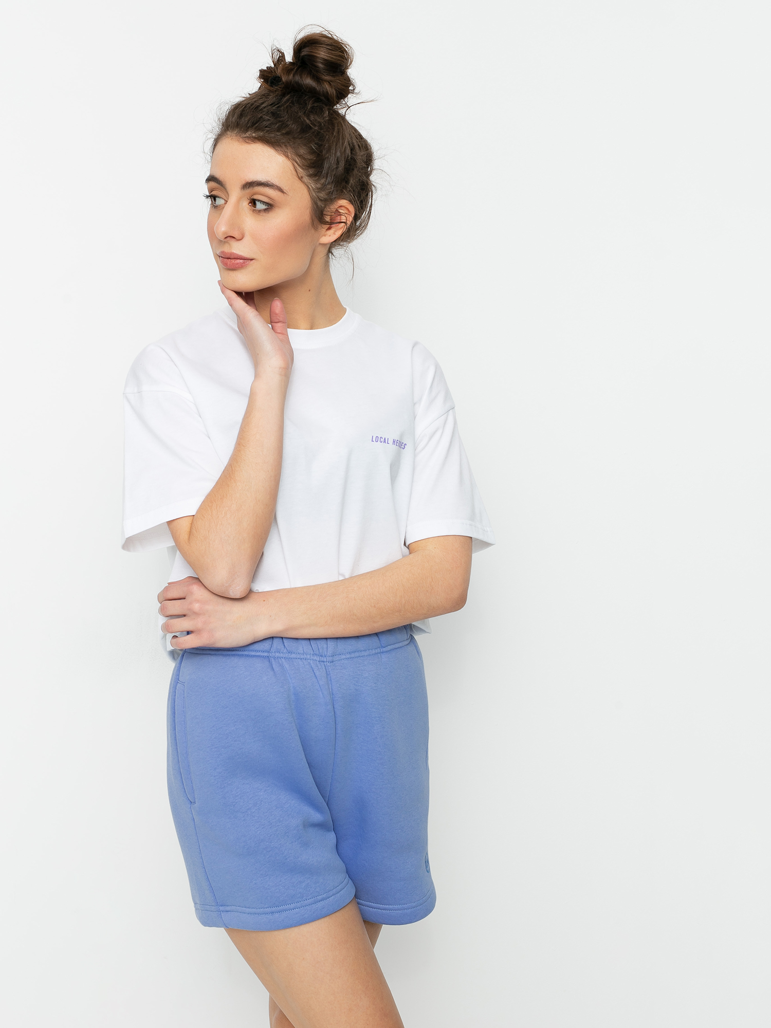 Local Heroes Lh Plants Wmn Ujjatlan felső (white)