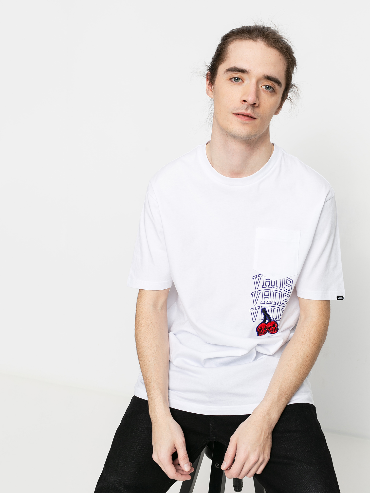 Vans New Varsity Pocket Ujjatlan felső (white)