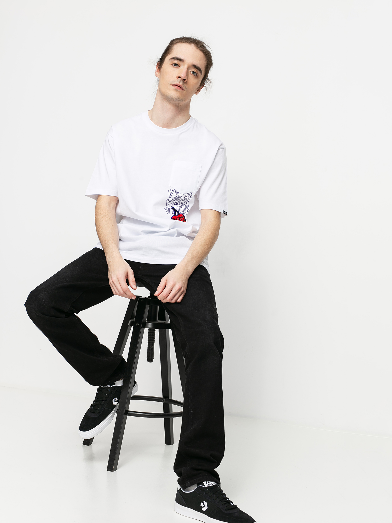 Vans New Varsity Pocket Ujjatlan felső (white)