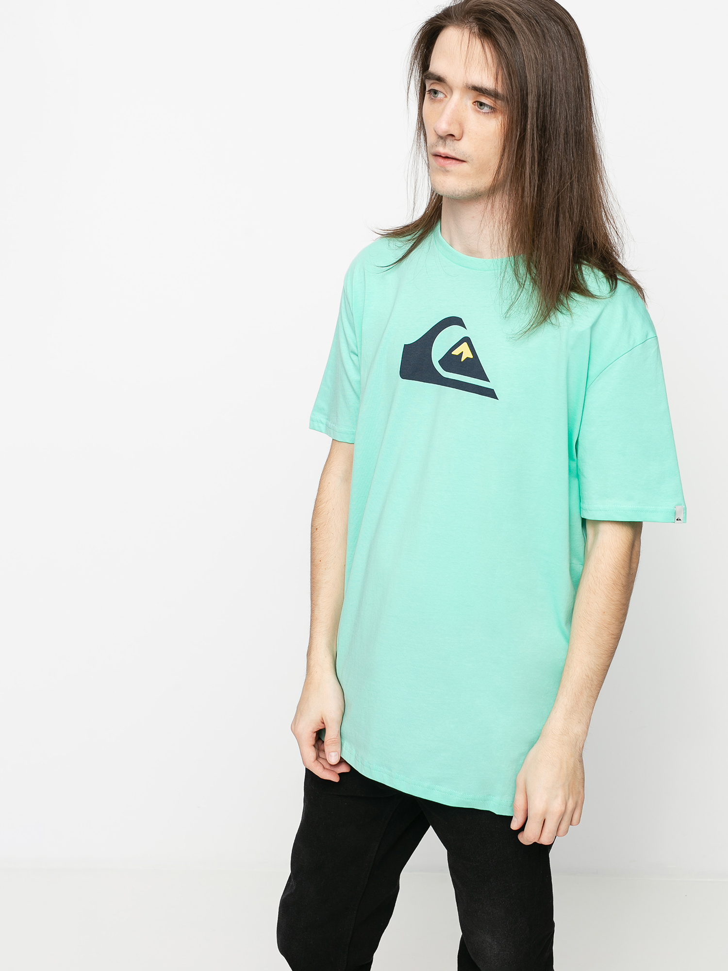 Quiksilver Comp Logo Ujjatlan felső (cabbage)