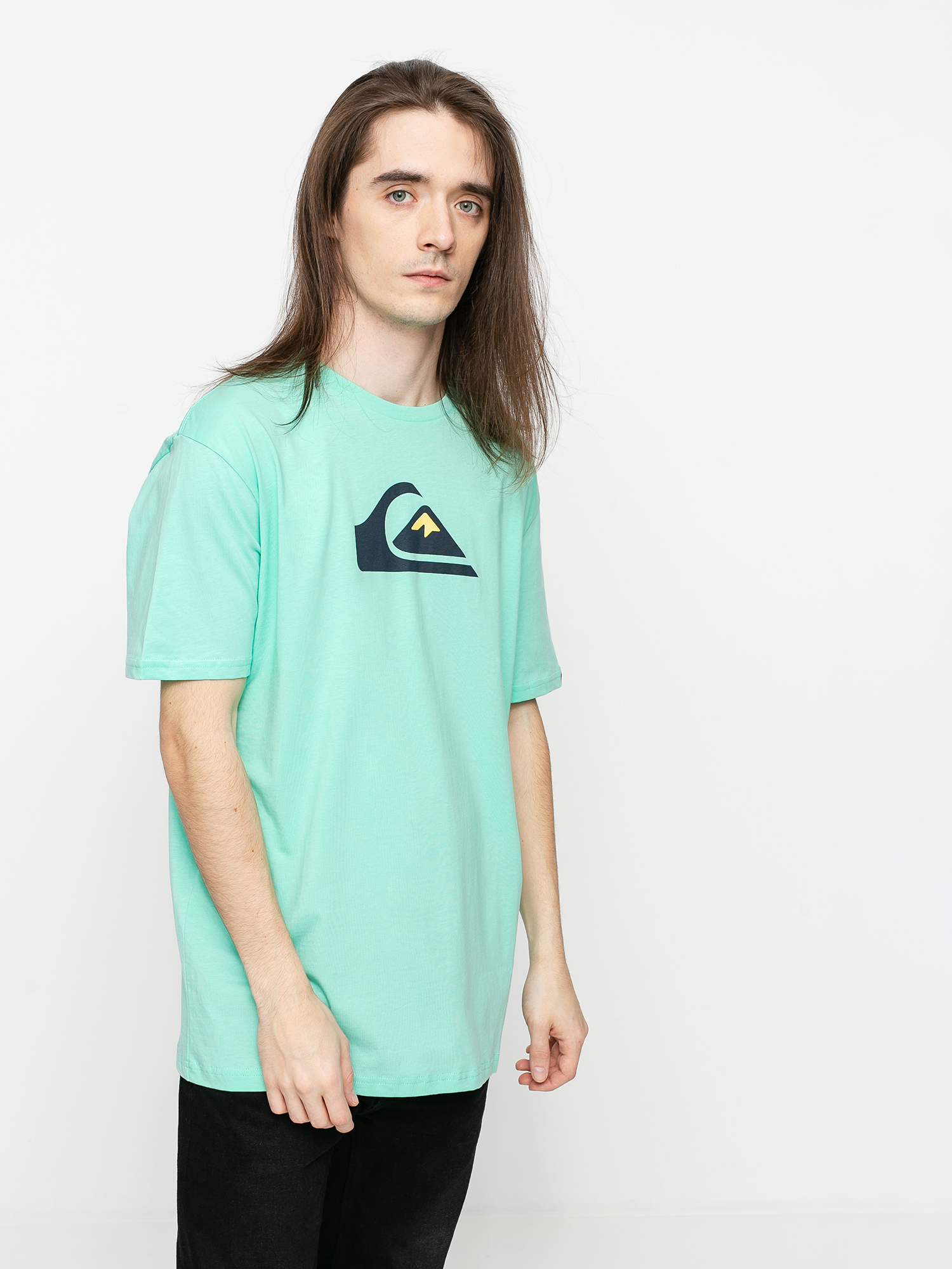 Quiksilver Comp Logo Ujjatlan felső (cabbage)