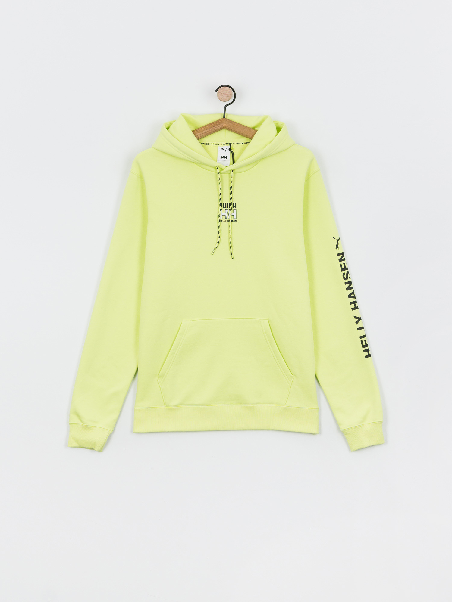 Puma X Helly Hansen HD Kapucnis pulóver (sunny lime)