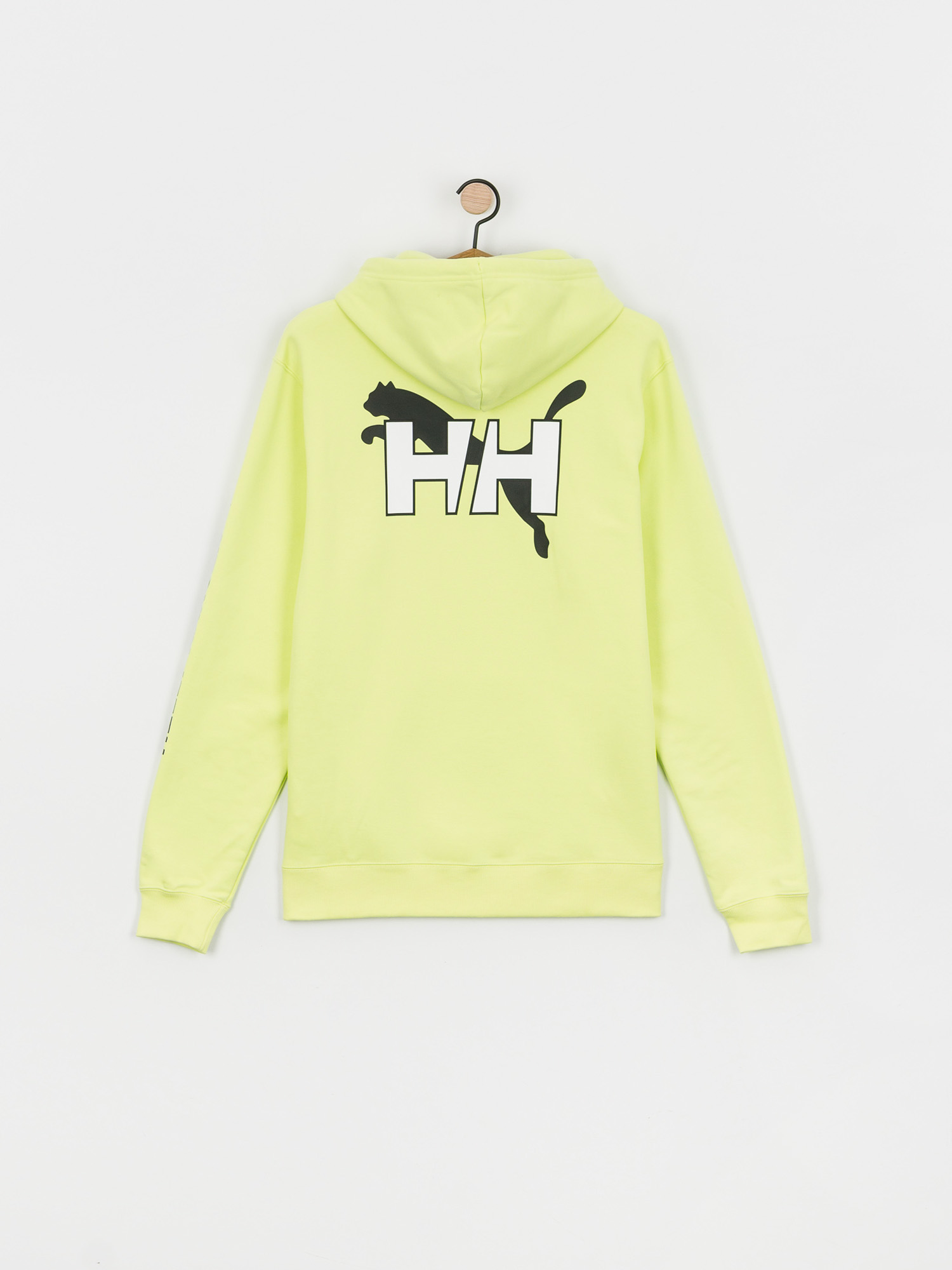 Puma X Helly Hansen HD Kapucnis pulóver (sunny lime)
