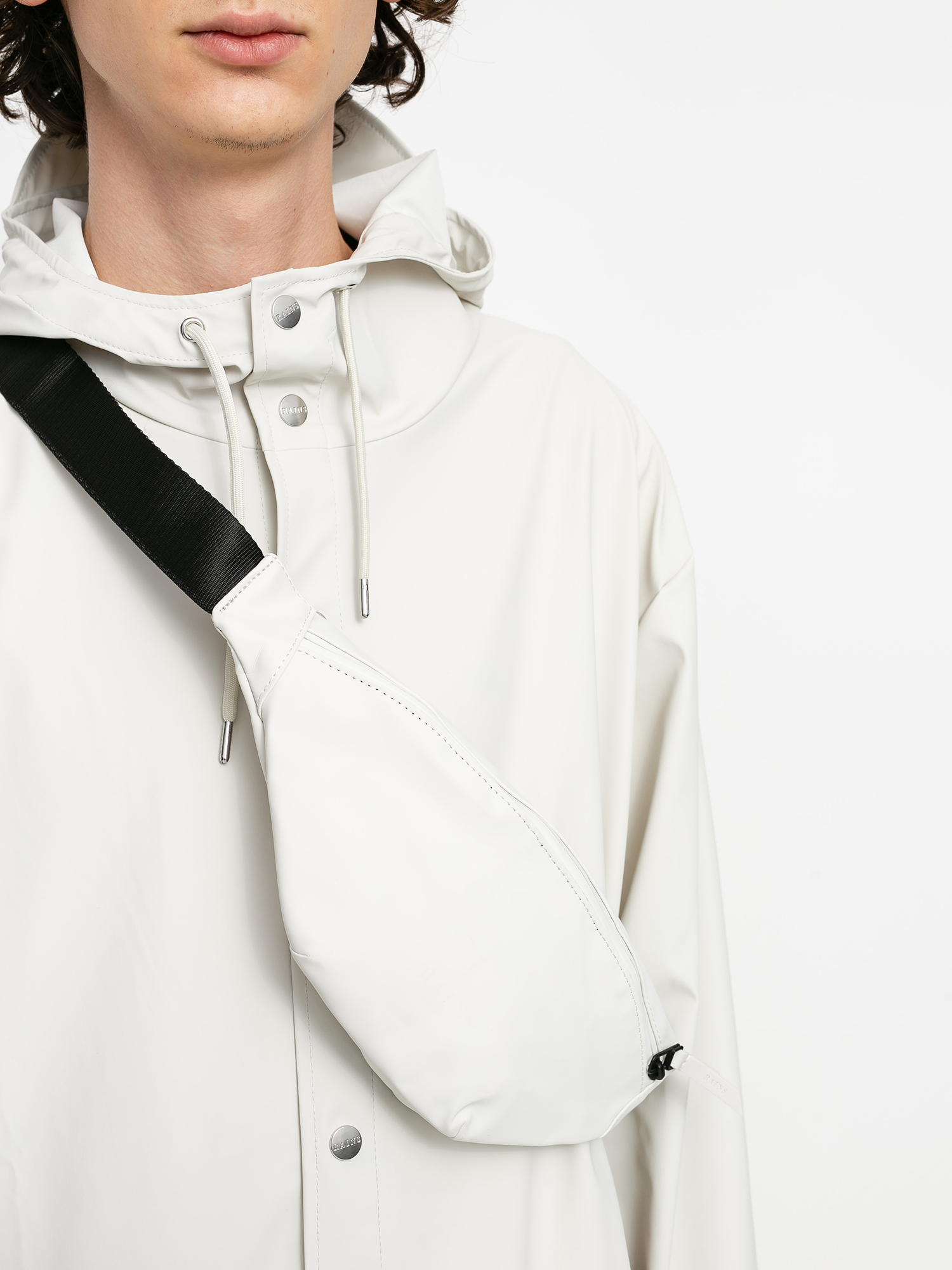 Rains Bum Bag Mini Övtáska (off white)