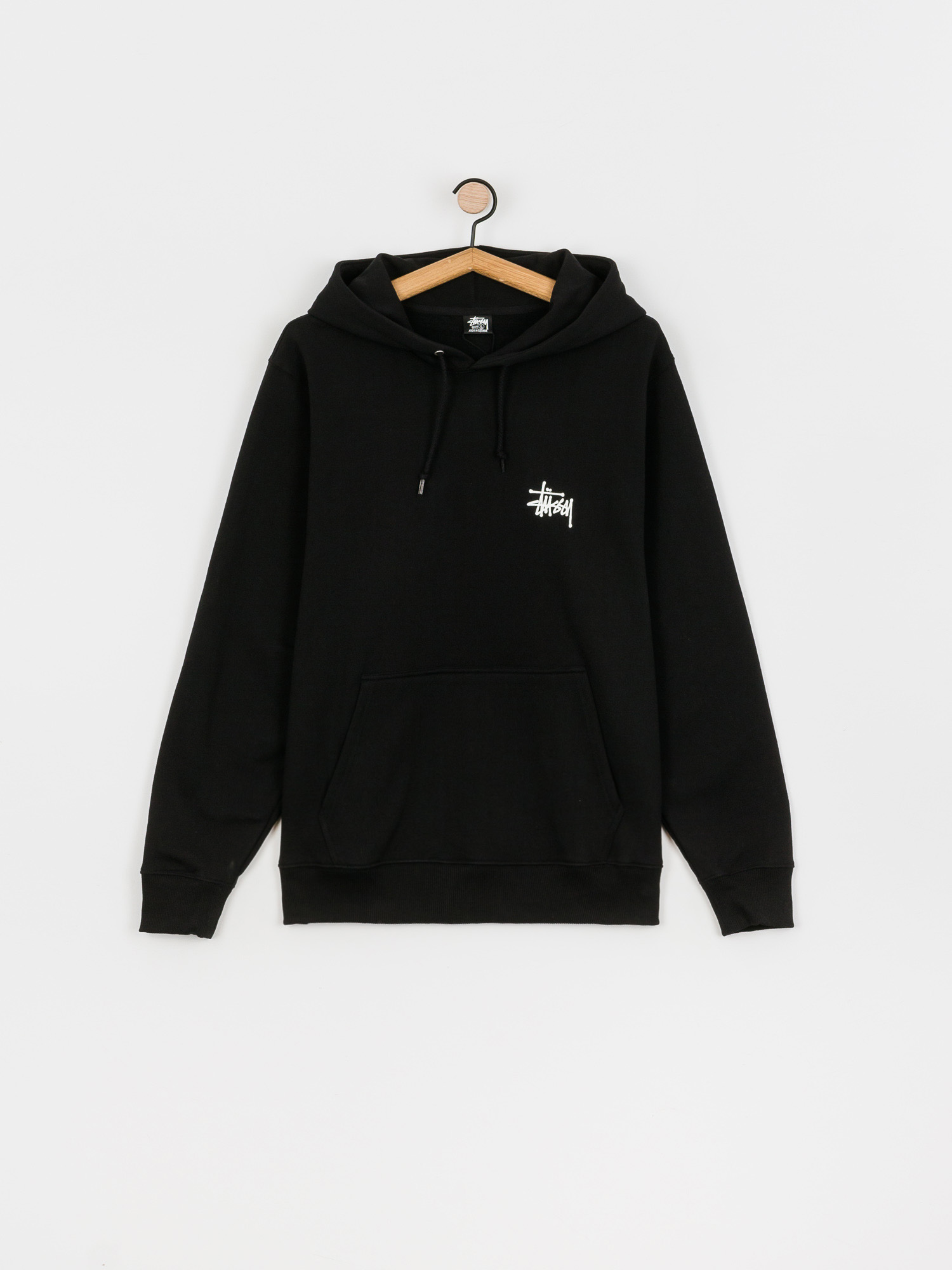 Stussy Kapucnis pulóver Basic HD (black)