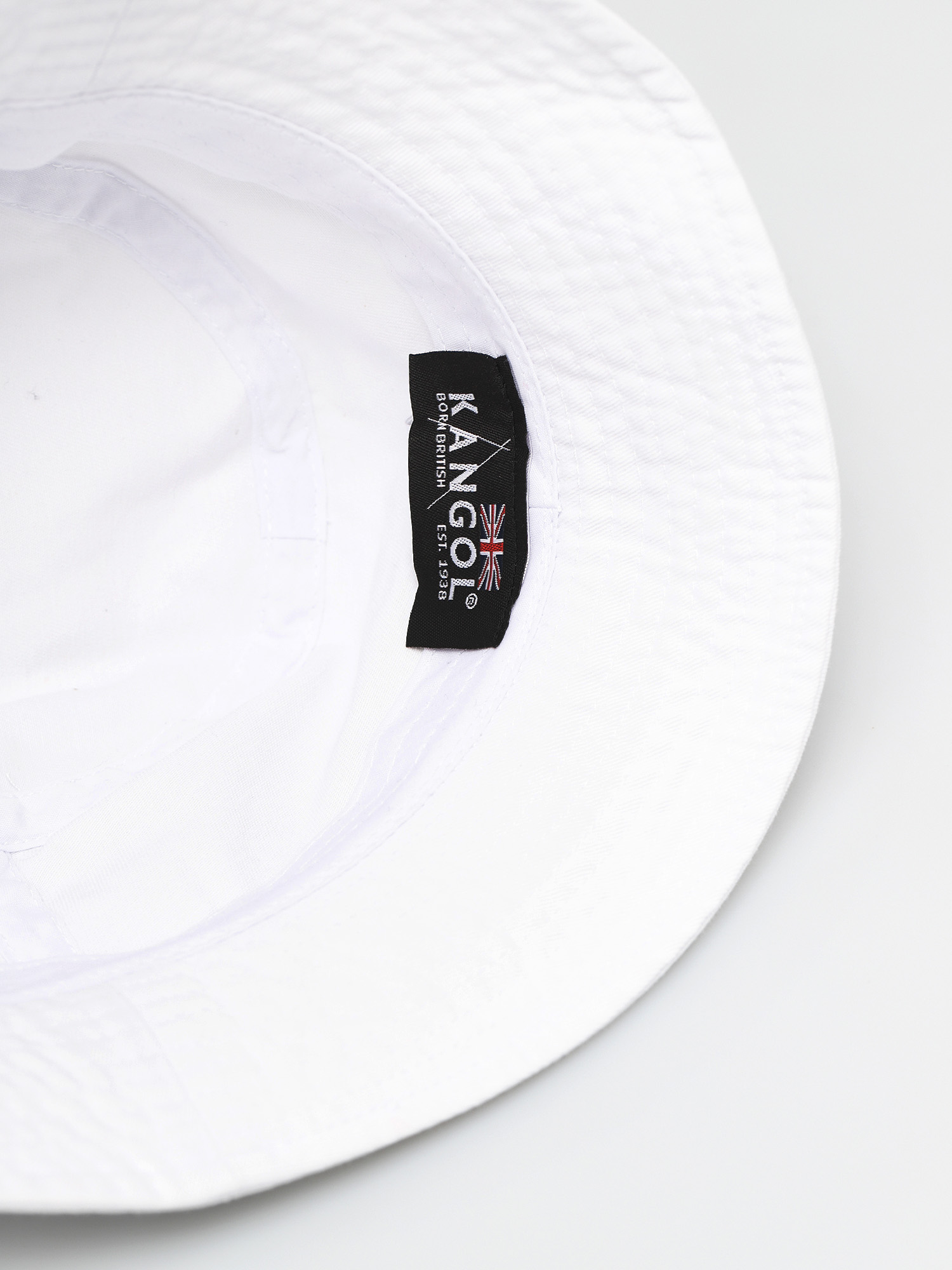 Kangol Washed Bucket Kalap (white)