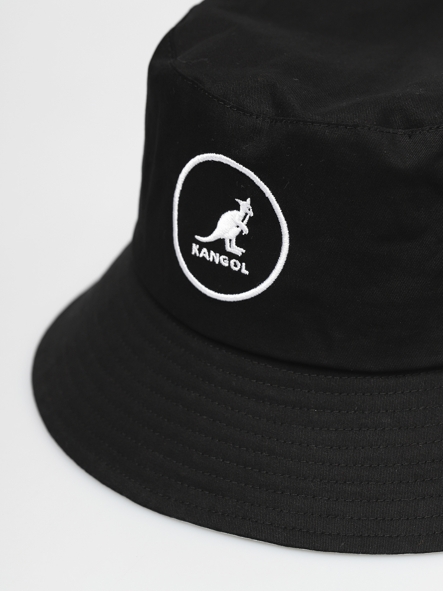 Kangol Cotton Bucket Kalap (black)