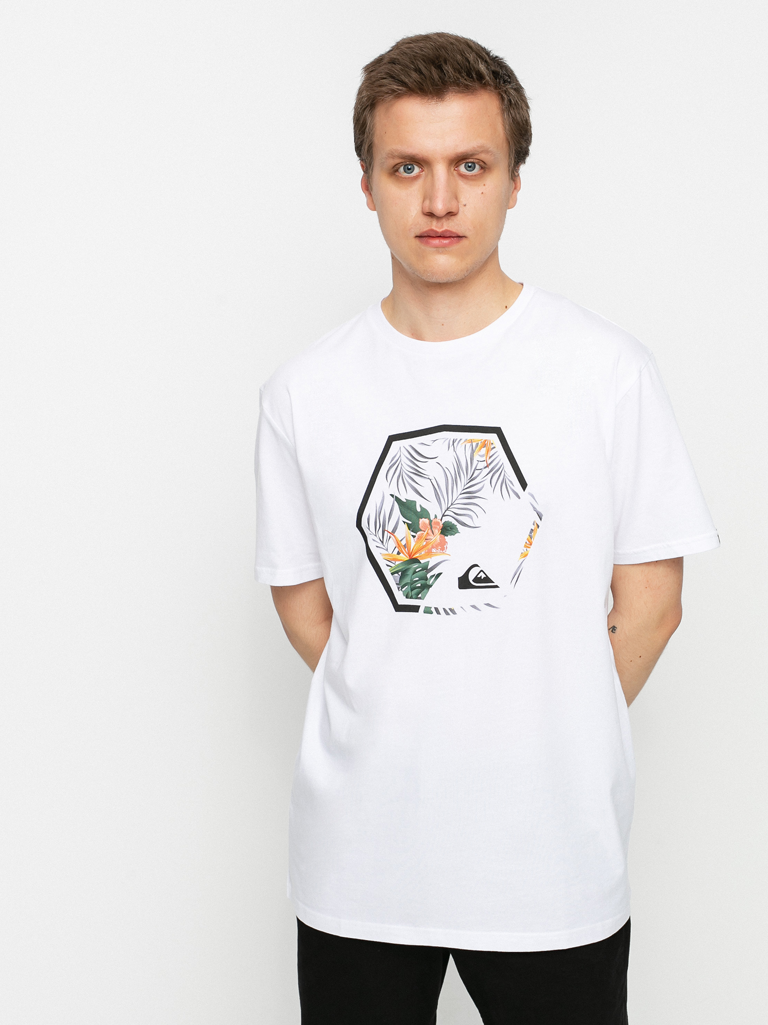 Quiksilver Fading Out Ujjatlan felső (white)