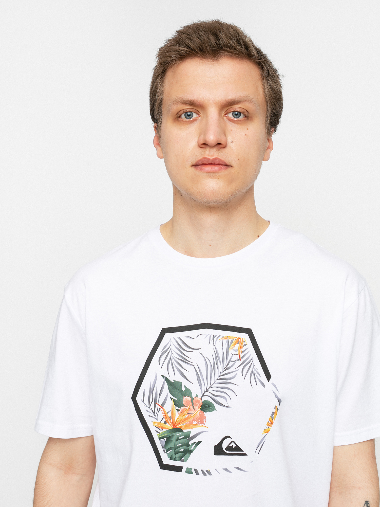 Quiksilver Fading Out Ujjatlan felső (white)