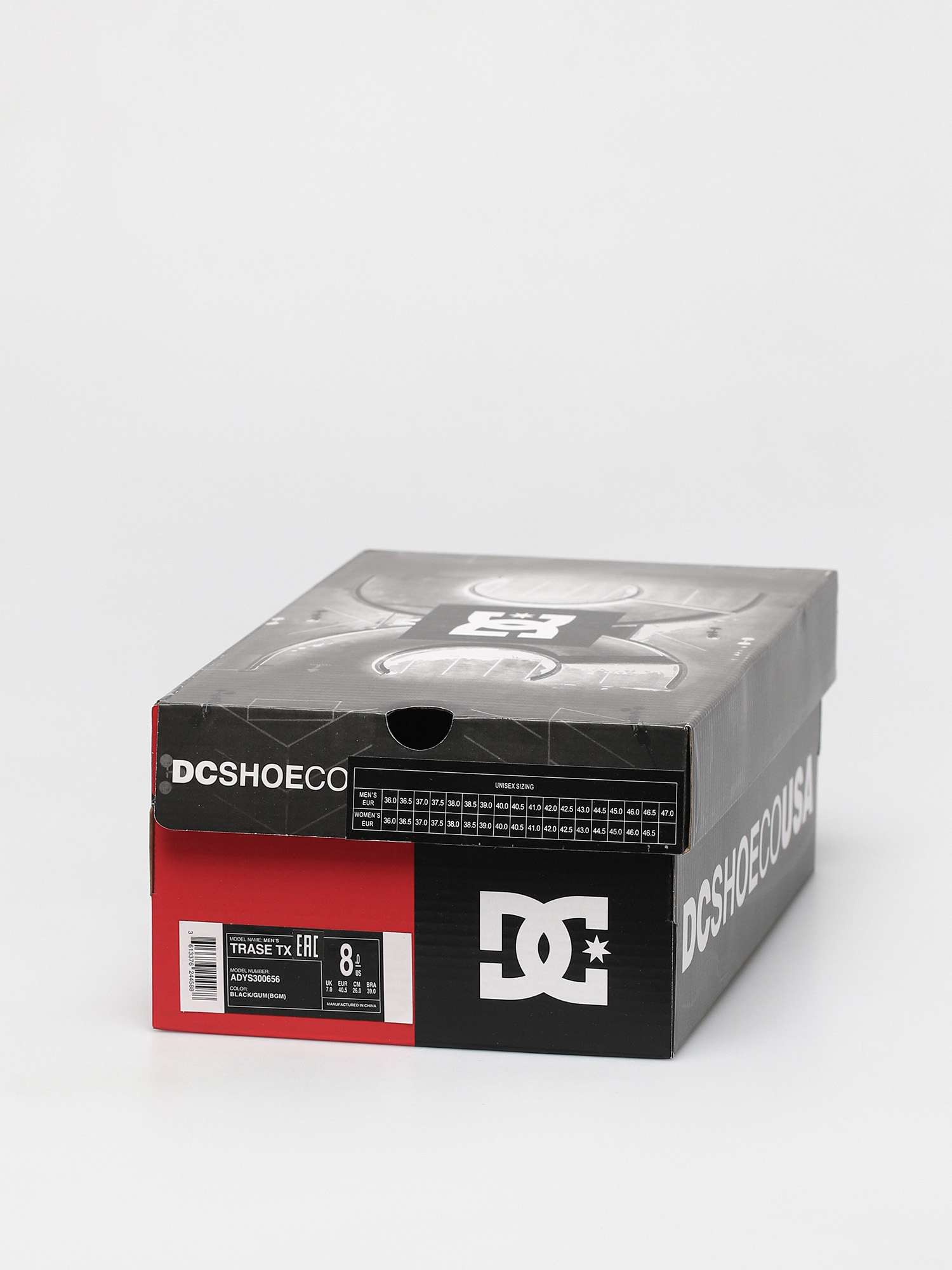 DC Trase Tx Cipők (black/gum)