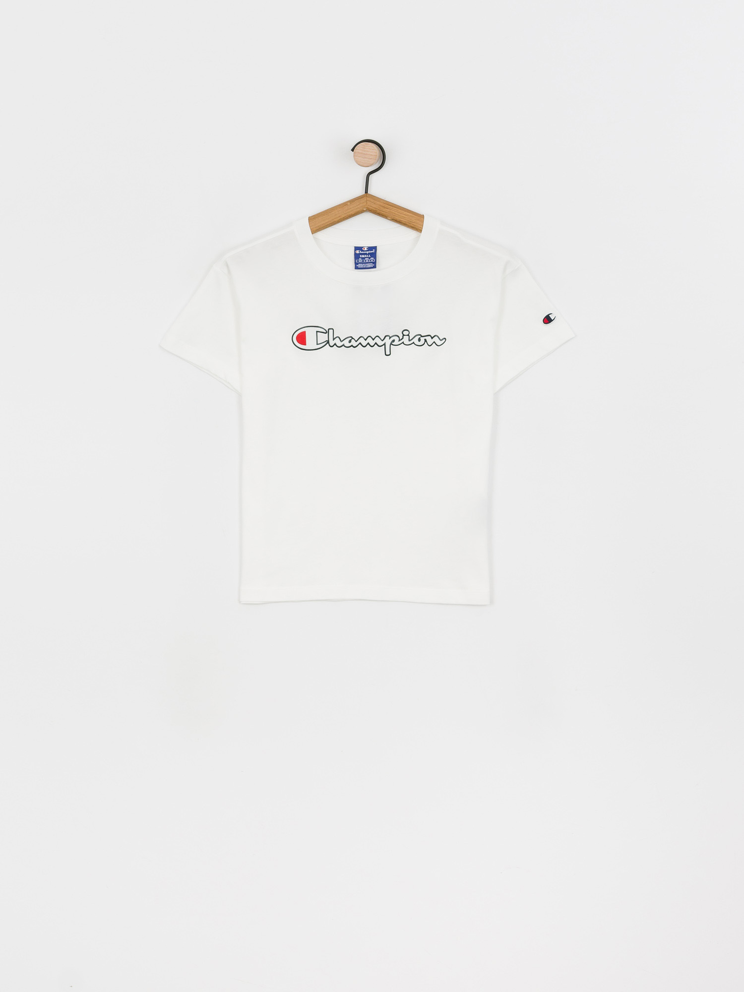 Champion Crewneck 112650 Wmn Ujjatlan felső (wht)