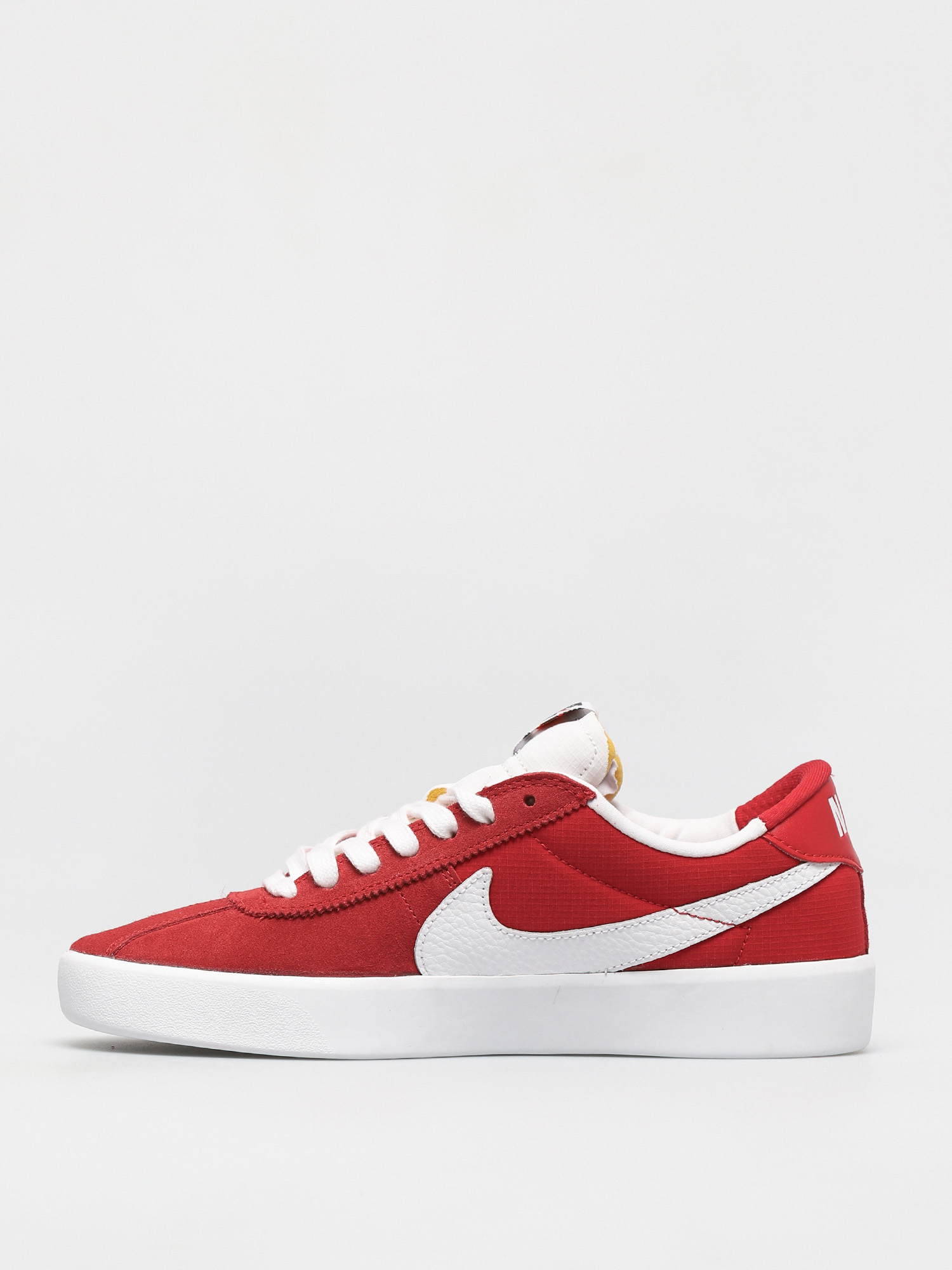 Nike SB Bruin React Cipők (university red/white university red)