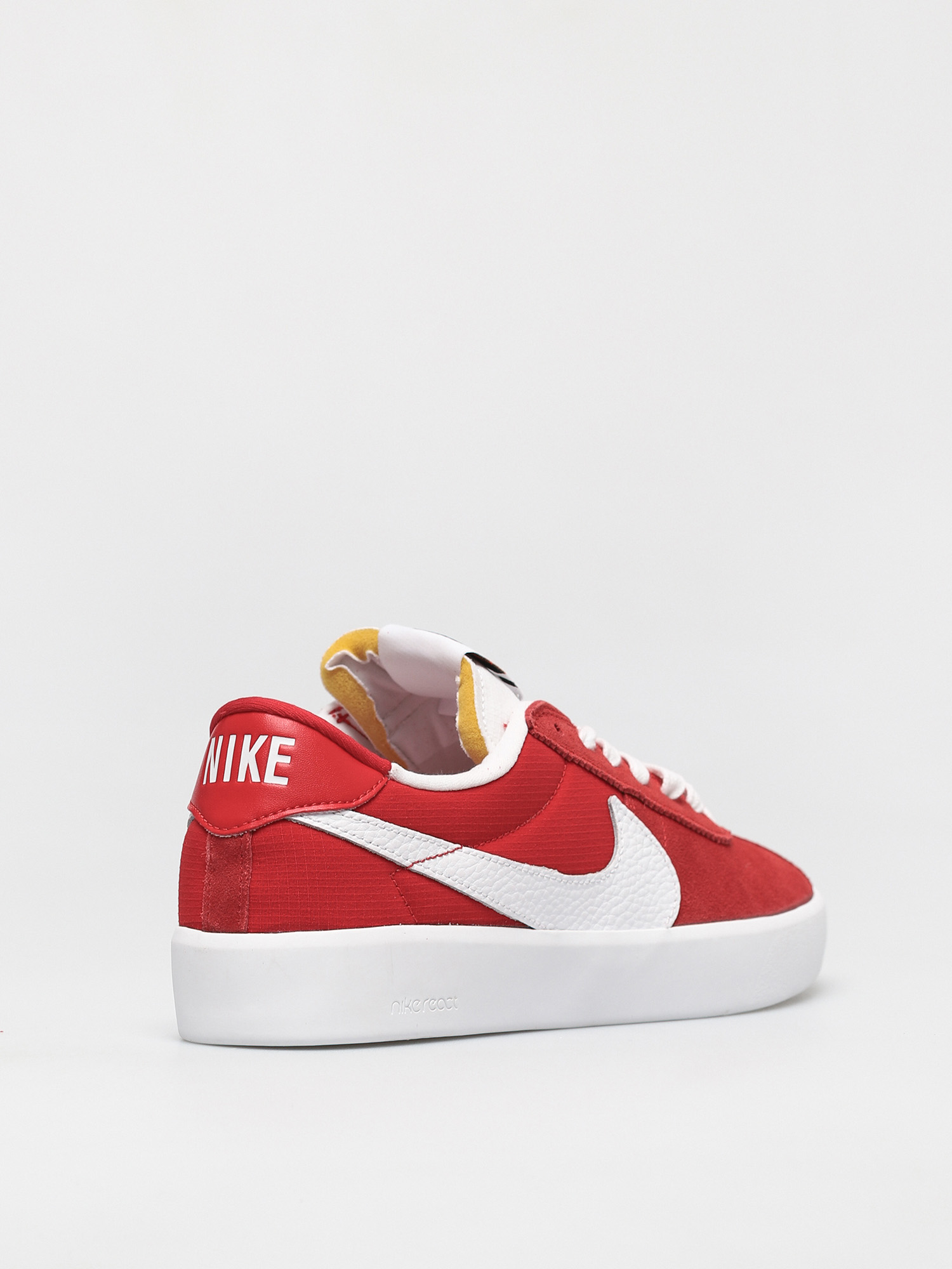 Nike SB Bruin React Cipők (university red/white university red)