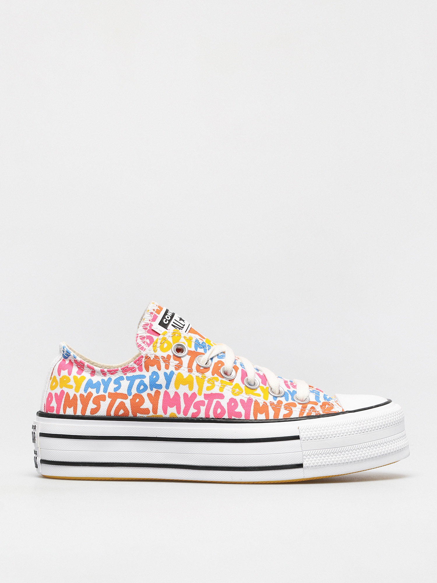 Converse Chuck Taylor All Star Double Stack Lift Ox Wmn Tornacipők (neutral)