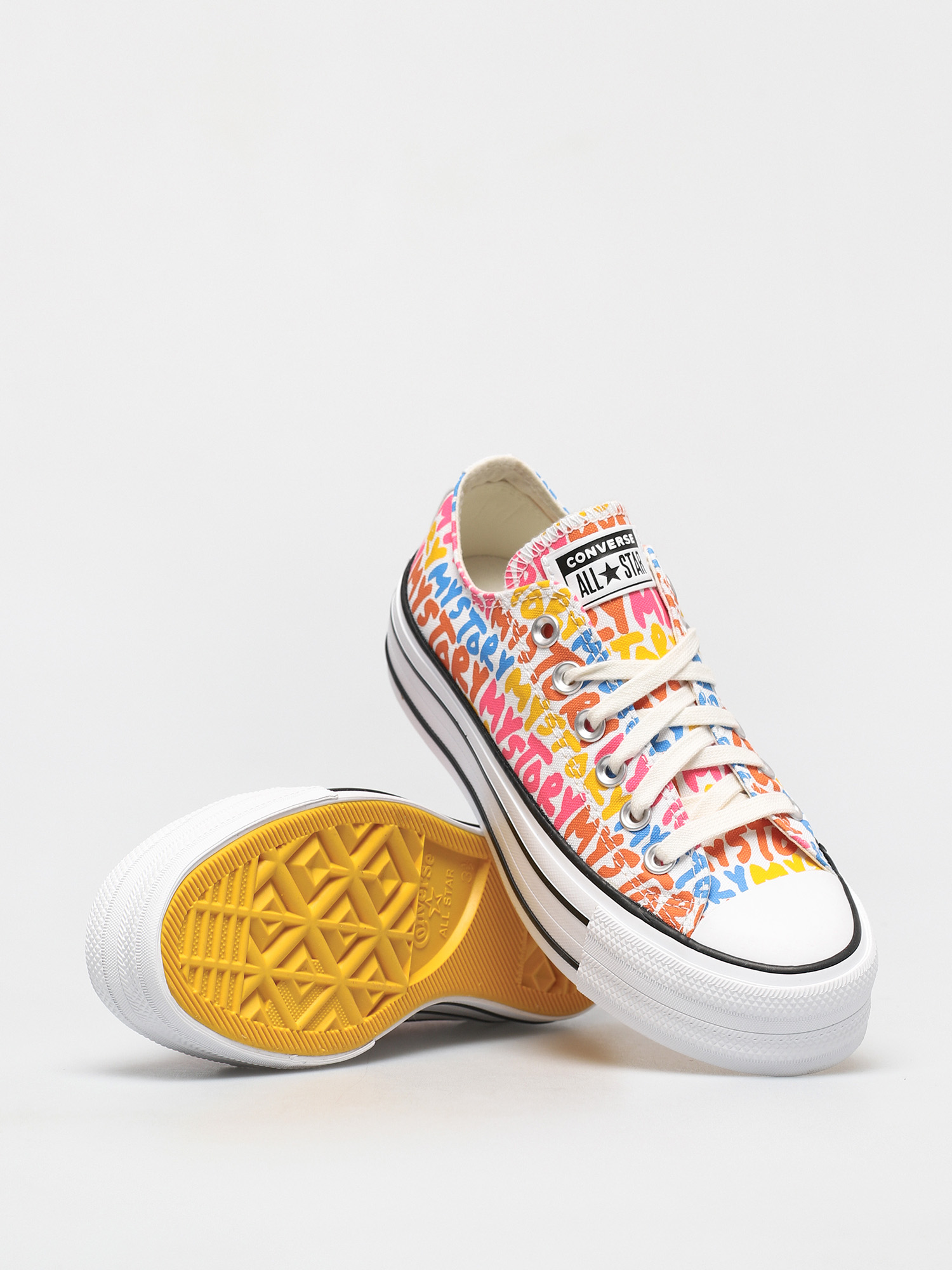 Converse Chuck Taylor All Star Double Stack Lift Ox Wmn Tornacipők (neutral)