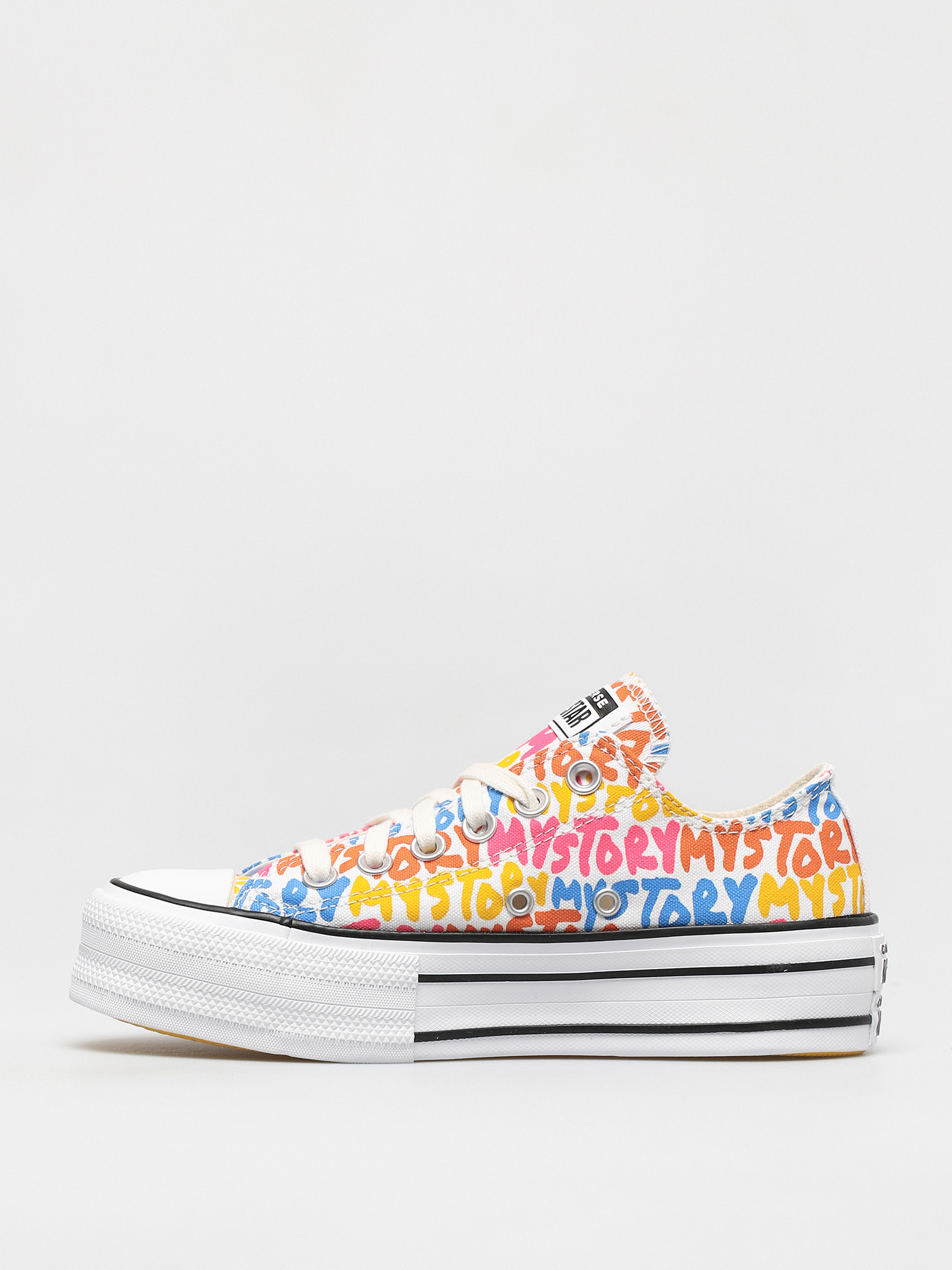 Converse Chuck Taylor All Star Double Stack Lift Ox Wmn Tornacipők (neutral)