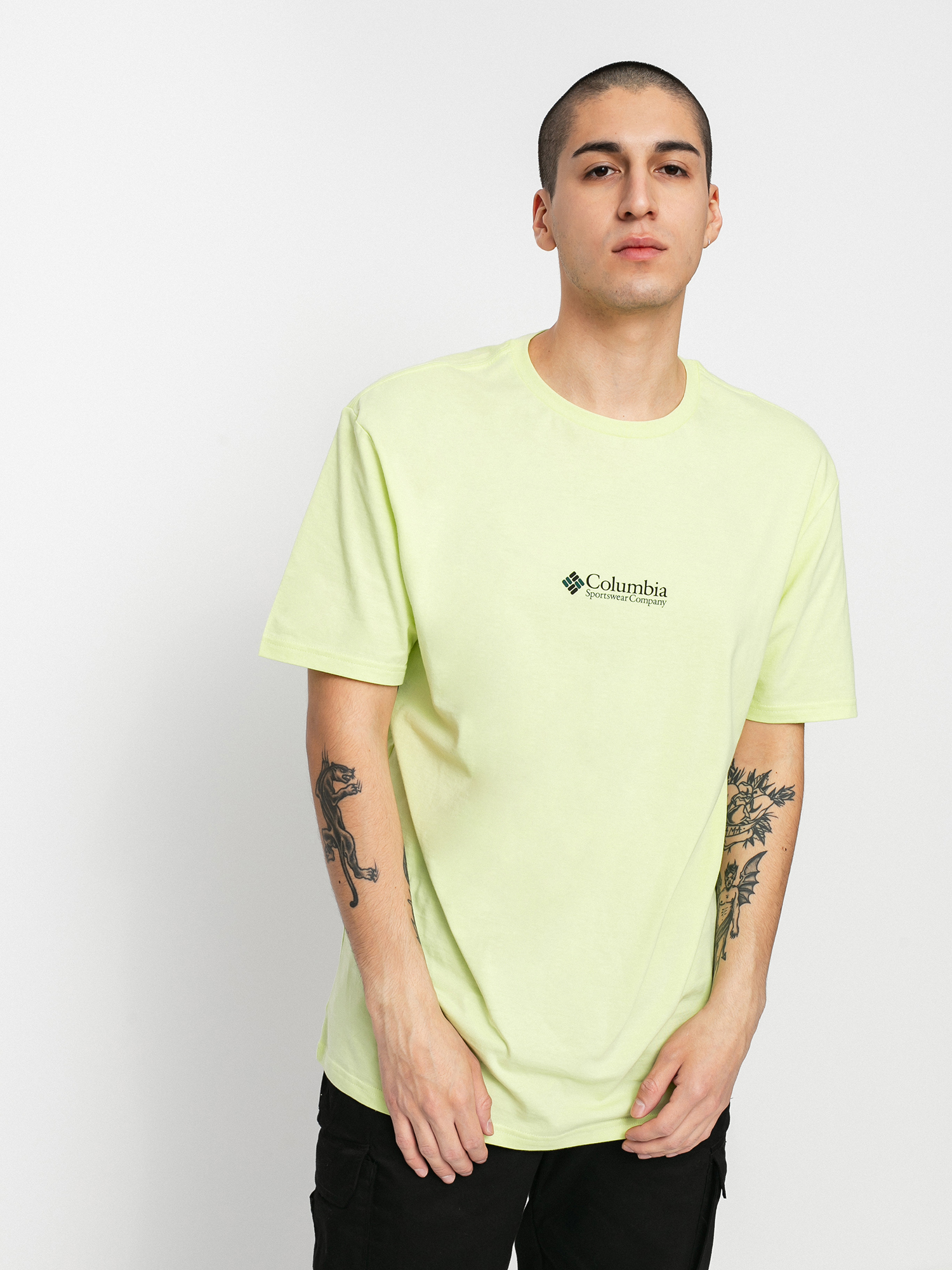 Columbia CSC Basic Logo Ujjatlan felső (spring yellow csc retro)