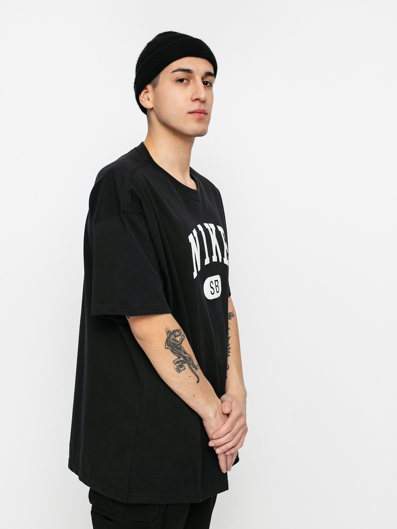 Nike SB Collegiate Ujjatlan felső (black/white)