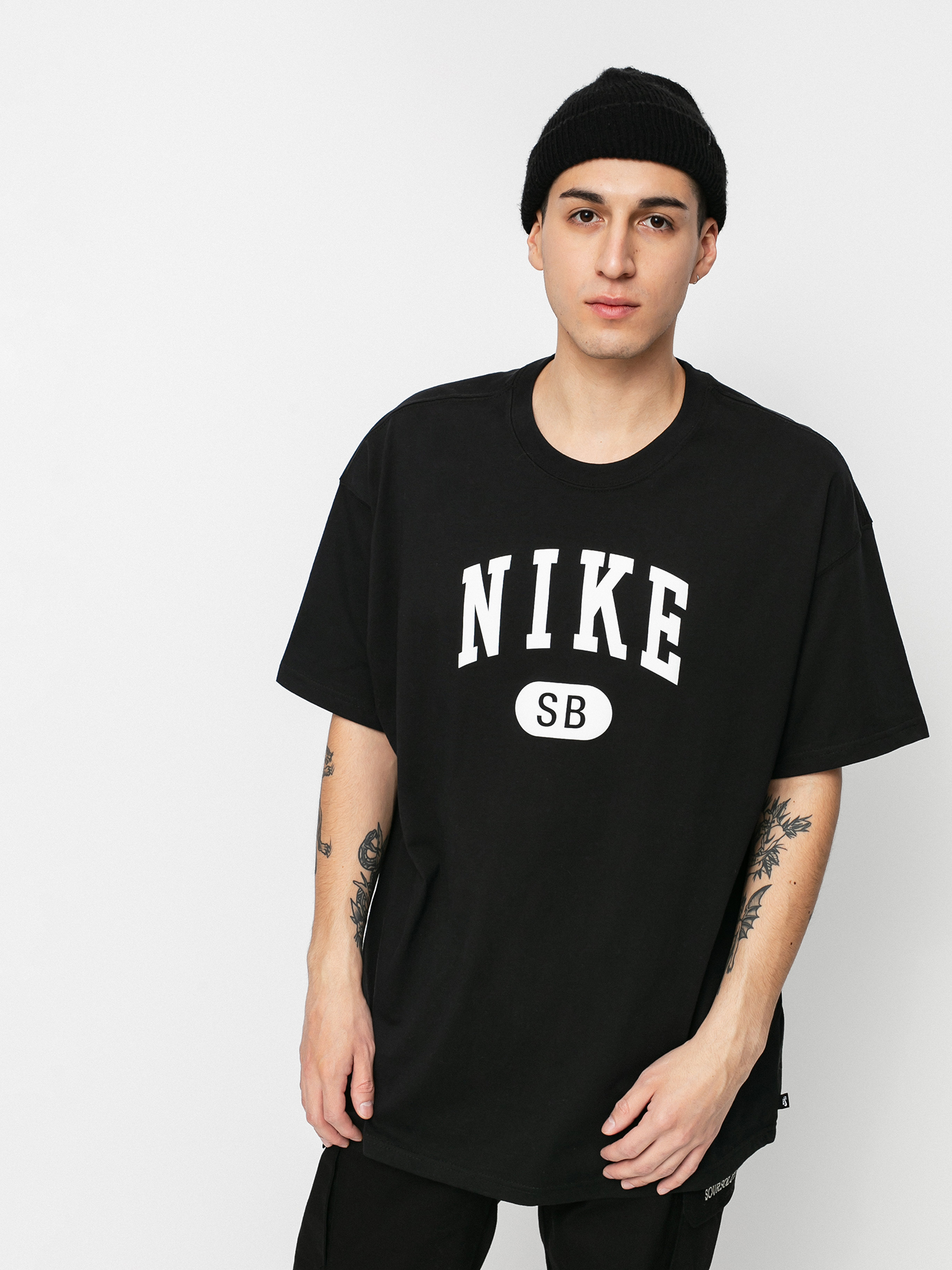 Nike SB Collegiate Ujjatlan felső (black/white)
