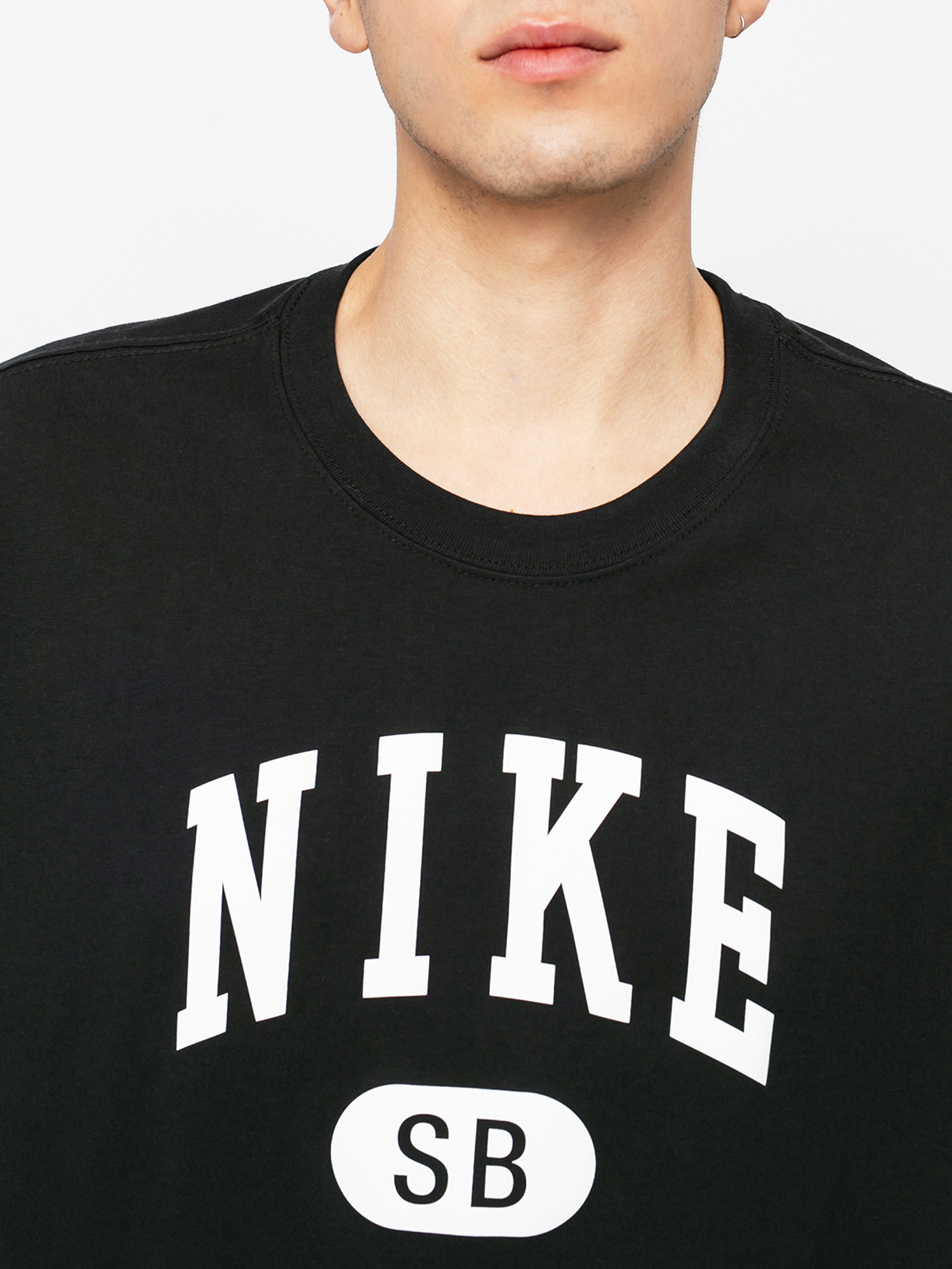 Nike SB Collegiate Ujjatlan felső (black/white)