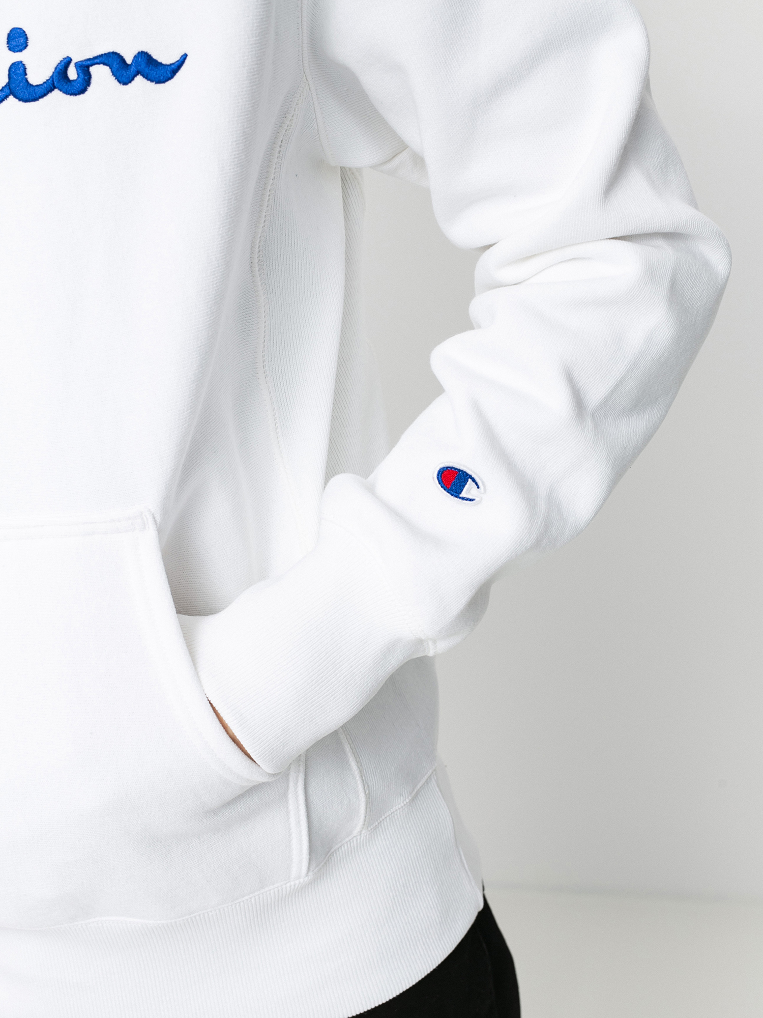 Champion Sweatshirt HD 215159 Kapucnis pulóver (wht)