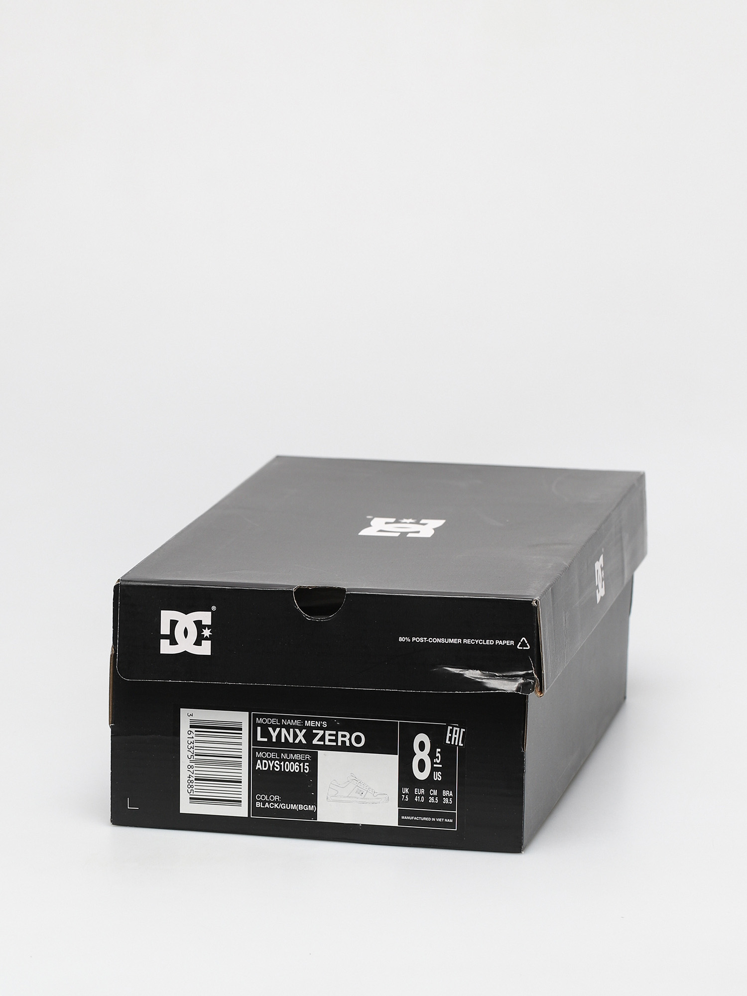 DC Lynx Zero Cipők (black/gum)