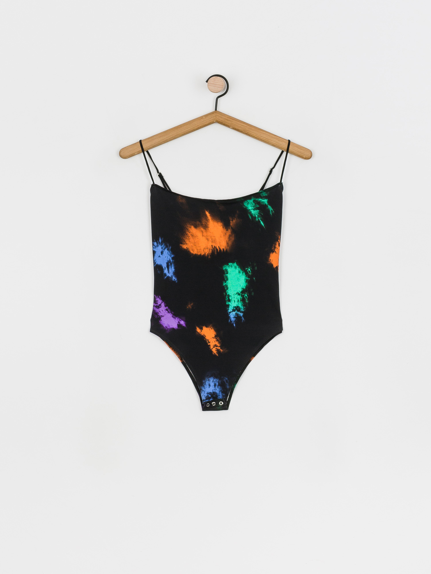 Local Heroes Acid Strap Bodysuit Wmn Alsónemű (black/multicolor)