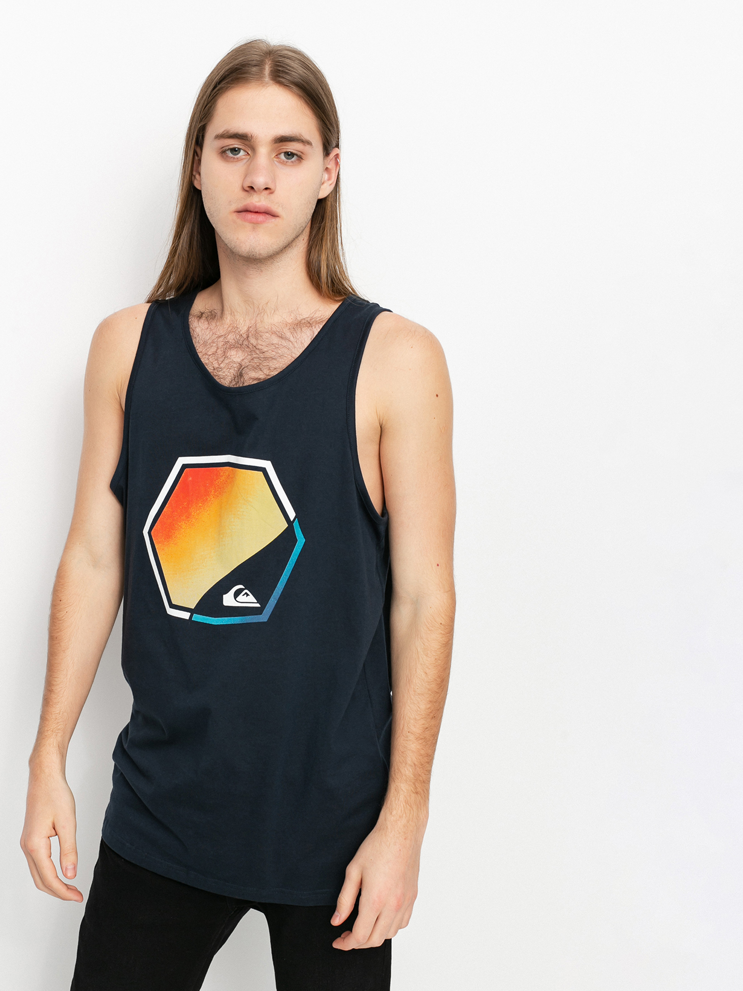 Quiksilver Fading Out Ujjatlan felső (navy blazer)