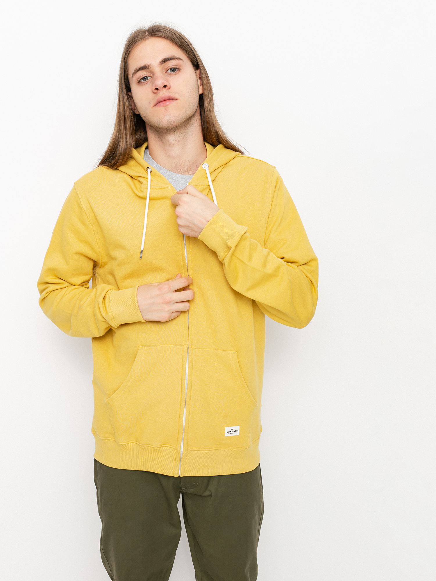 Quiksilver Essentials ZHD Kapucnis pulóver (rattan)