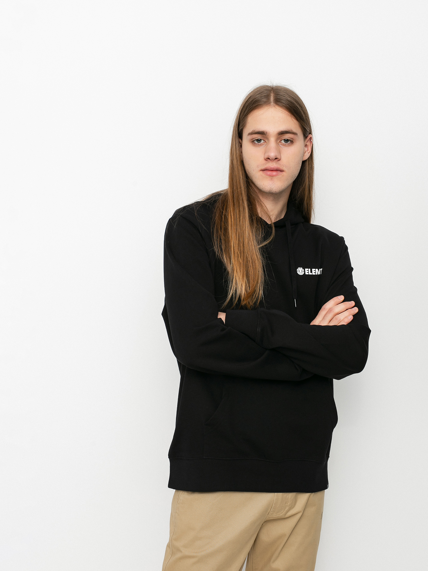 Element Blazin Chest HD Kapucnis pulóver (flint black)