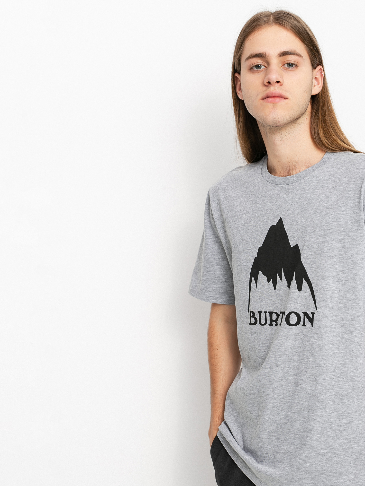 Burton Classic Mountain High Ujjatlan felső (gray heather)