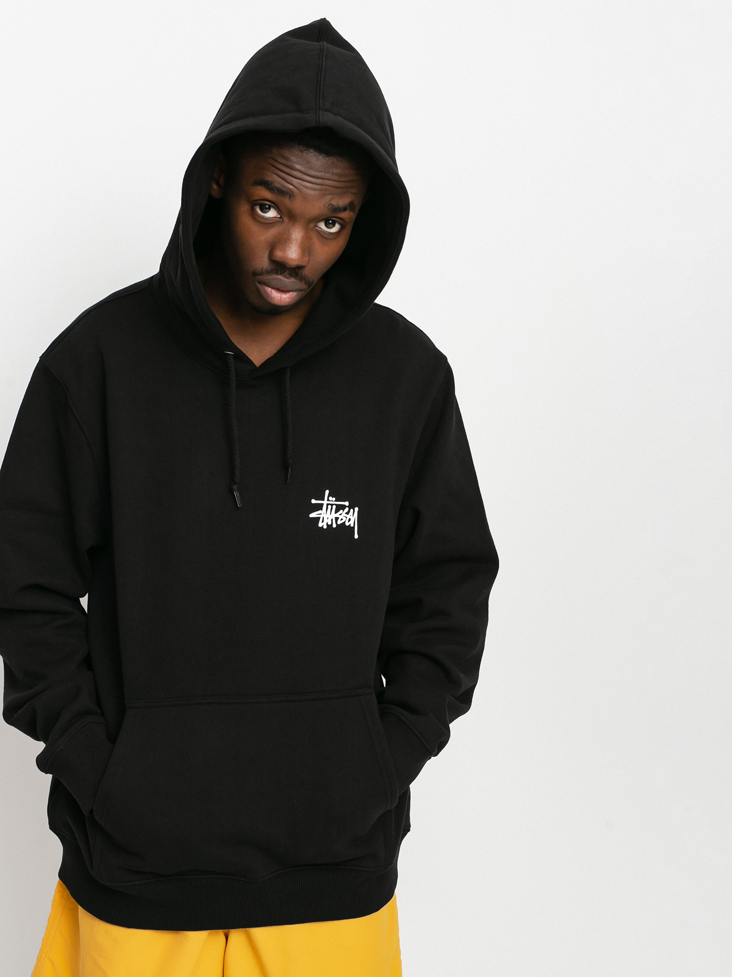 Stussy Kapucnis pulóver Basic HD (black)